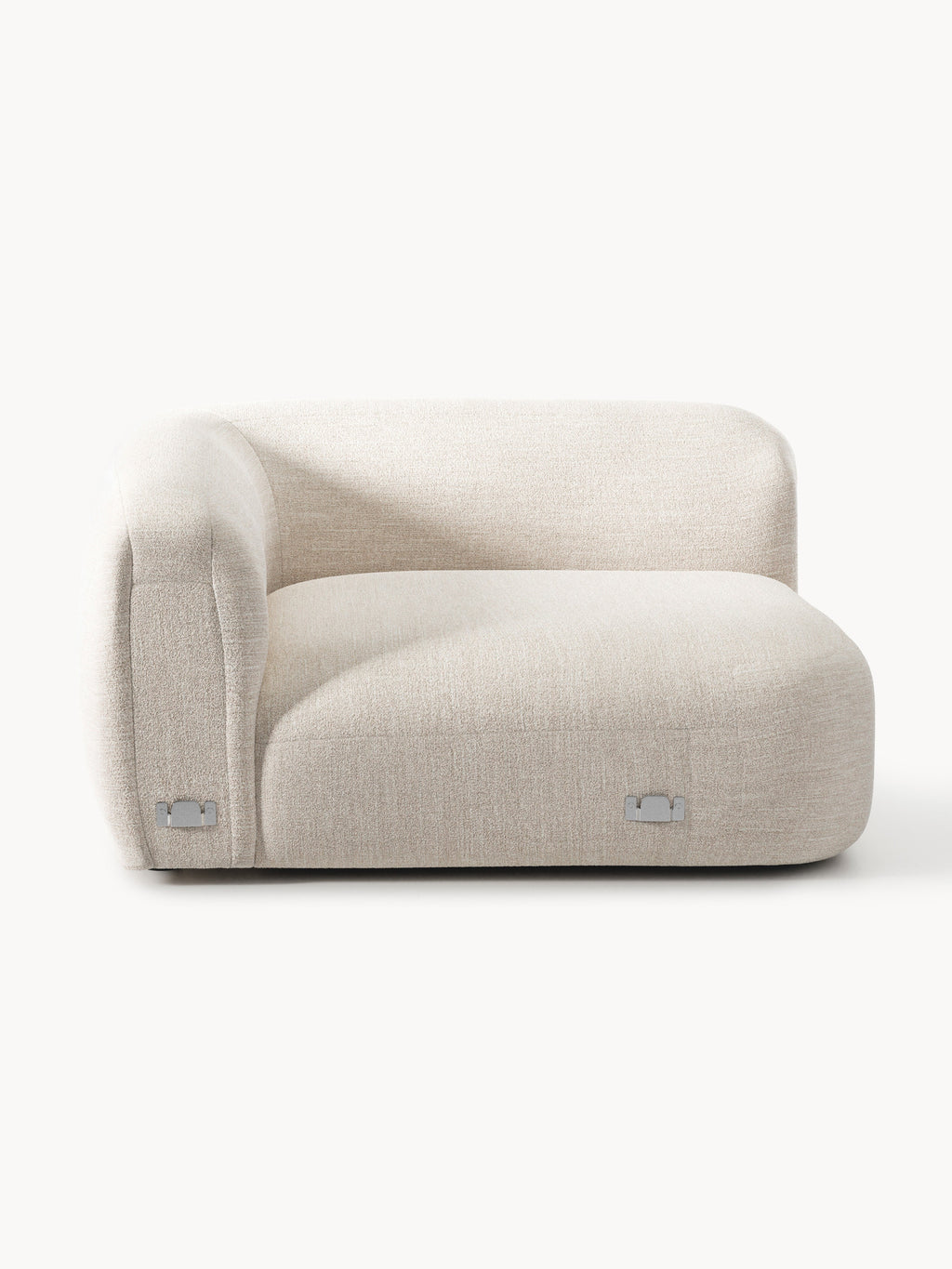 Wolke Round Bouclé Corner Module