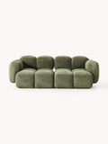 Gallery image 1 - Modular Teddy-Bouclé Sofa Tayla (3-seater)