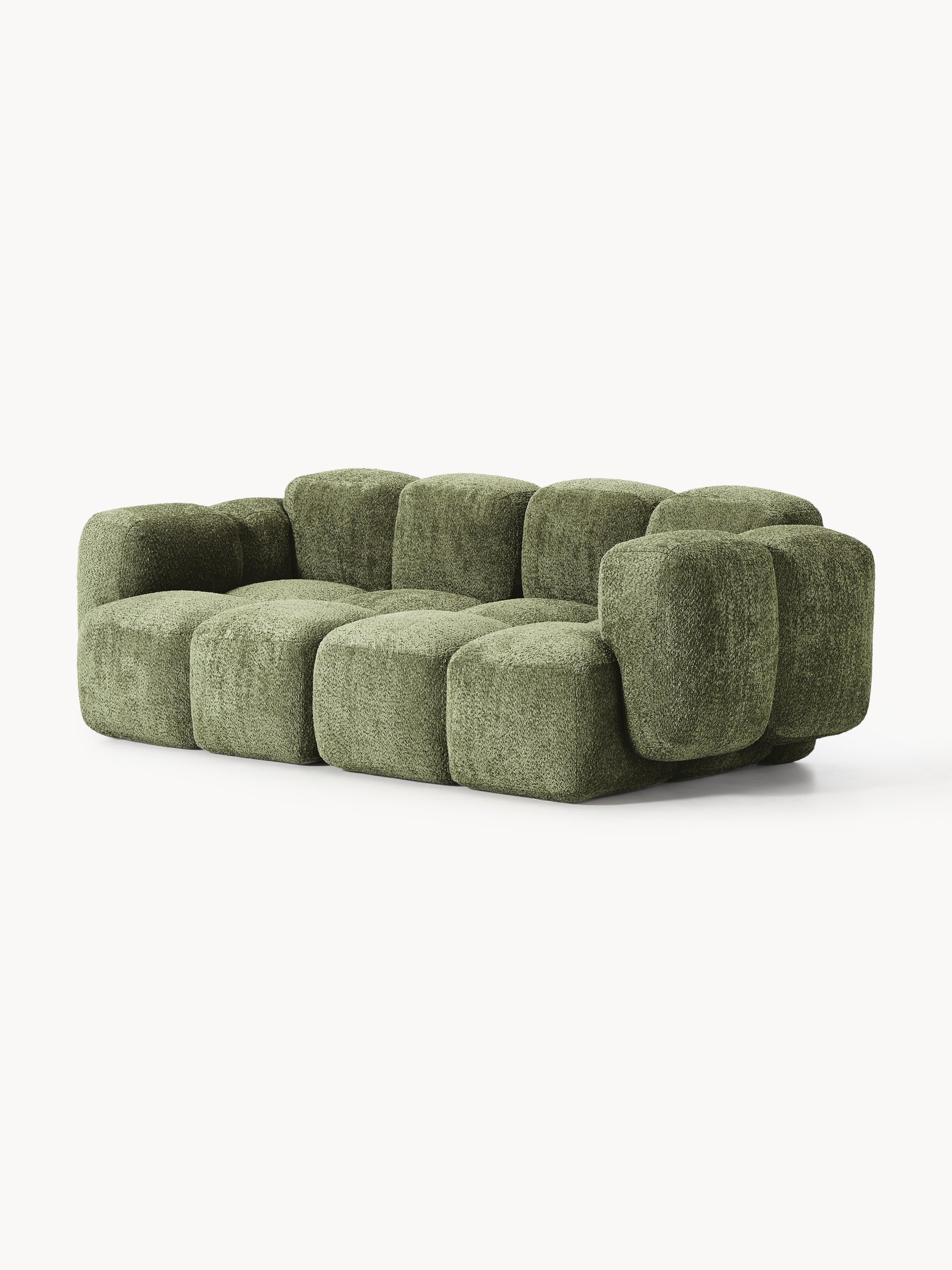 Tayla Modular Teddy-Bouclé Sofa (3-seater)