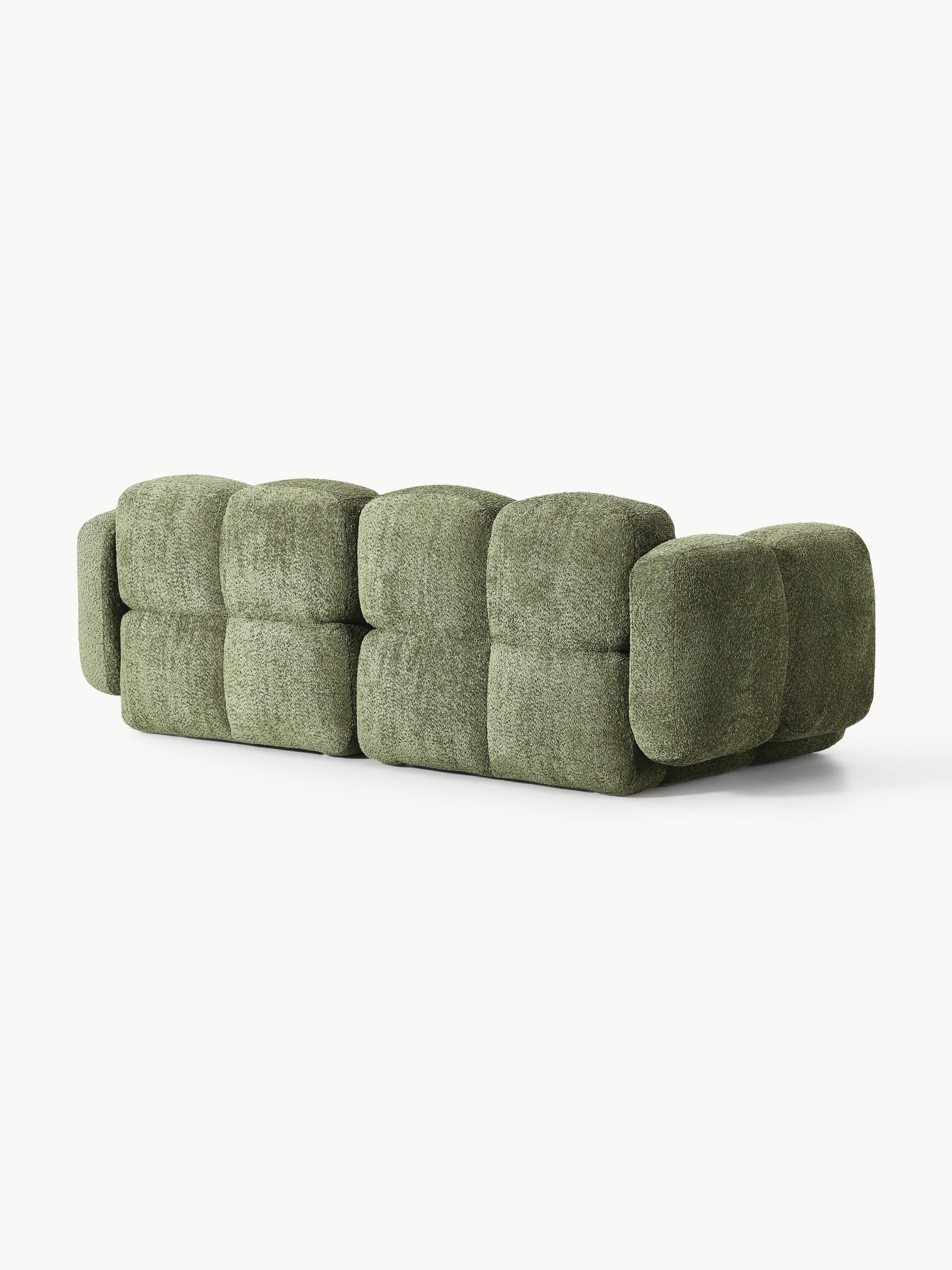 Tayla Modular Teddy-Bouclé Sofa (3-seater)