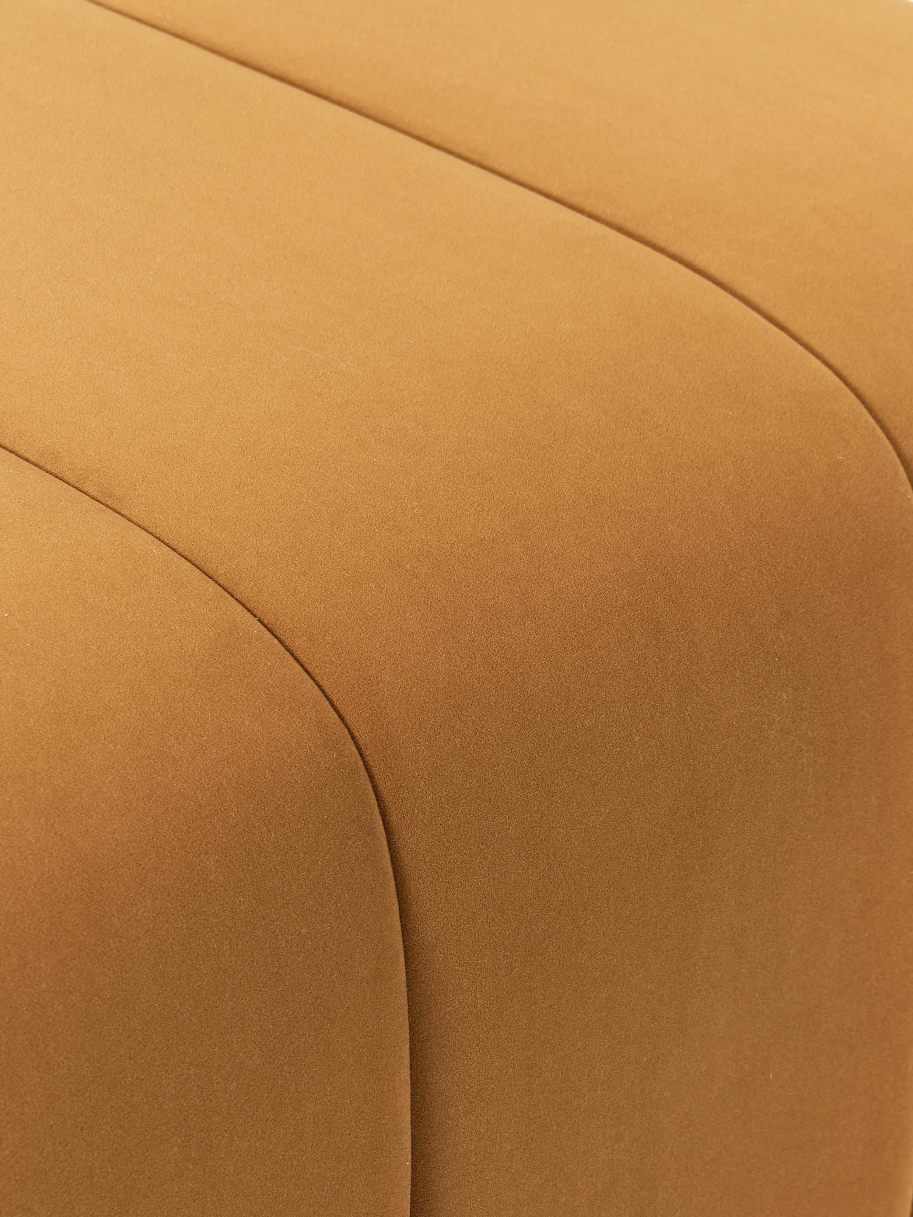 Lena Velvet Ottoman