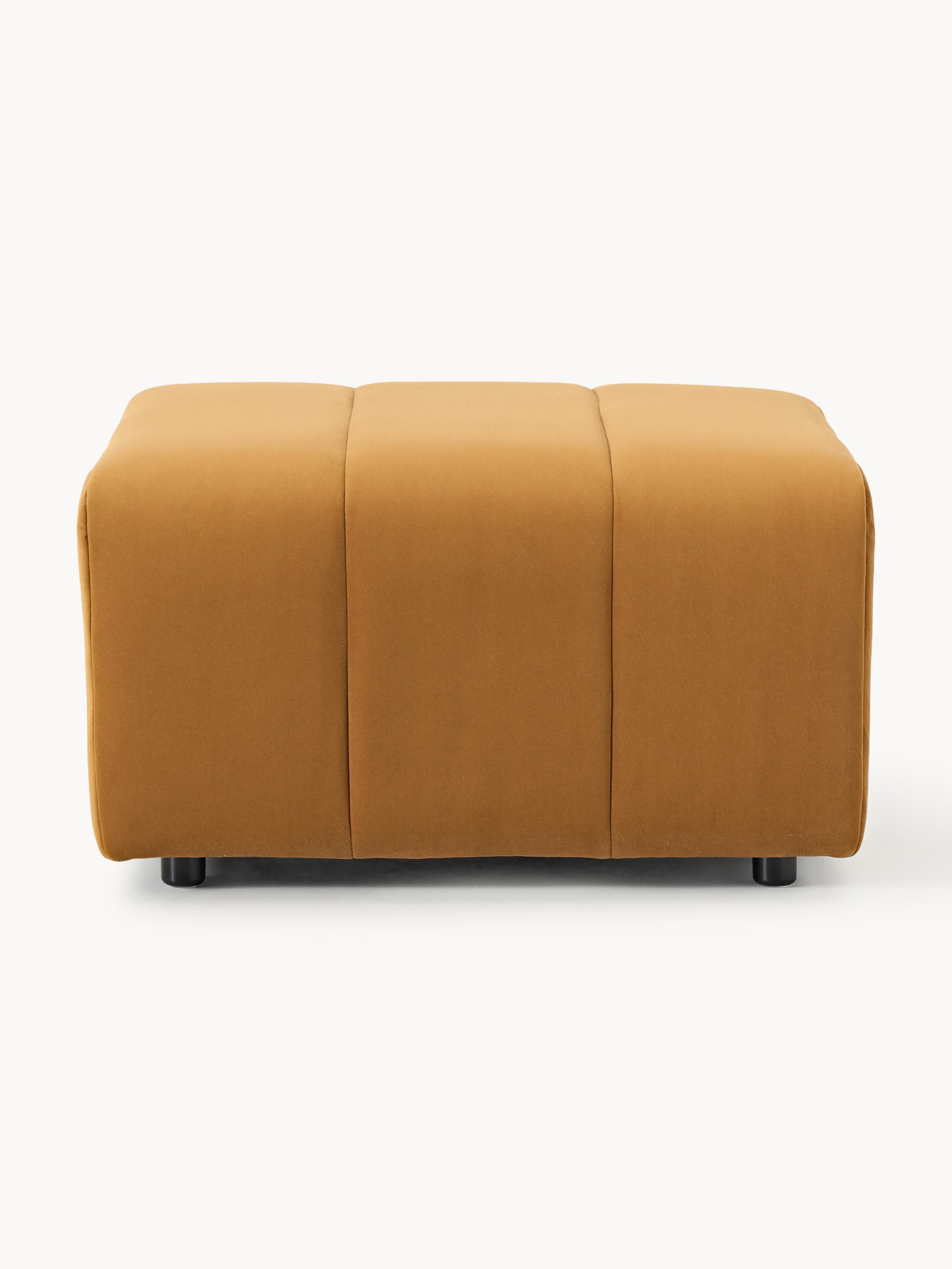 Lena Velvet Ottoman