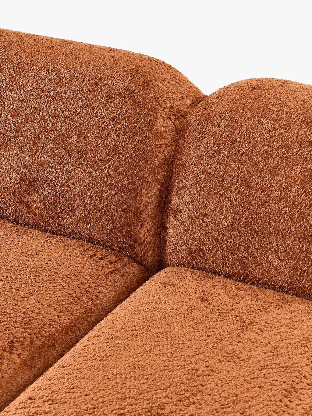 Wolke Modular Teddy Bouclé Sofa (3-seater)