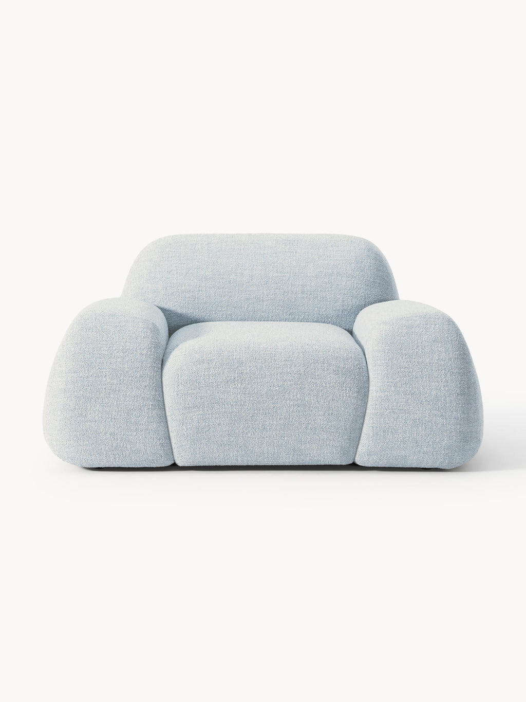 Wolke Bouclé Lounge Chair