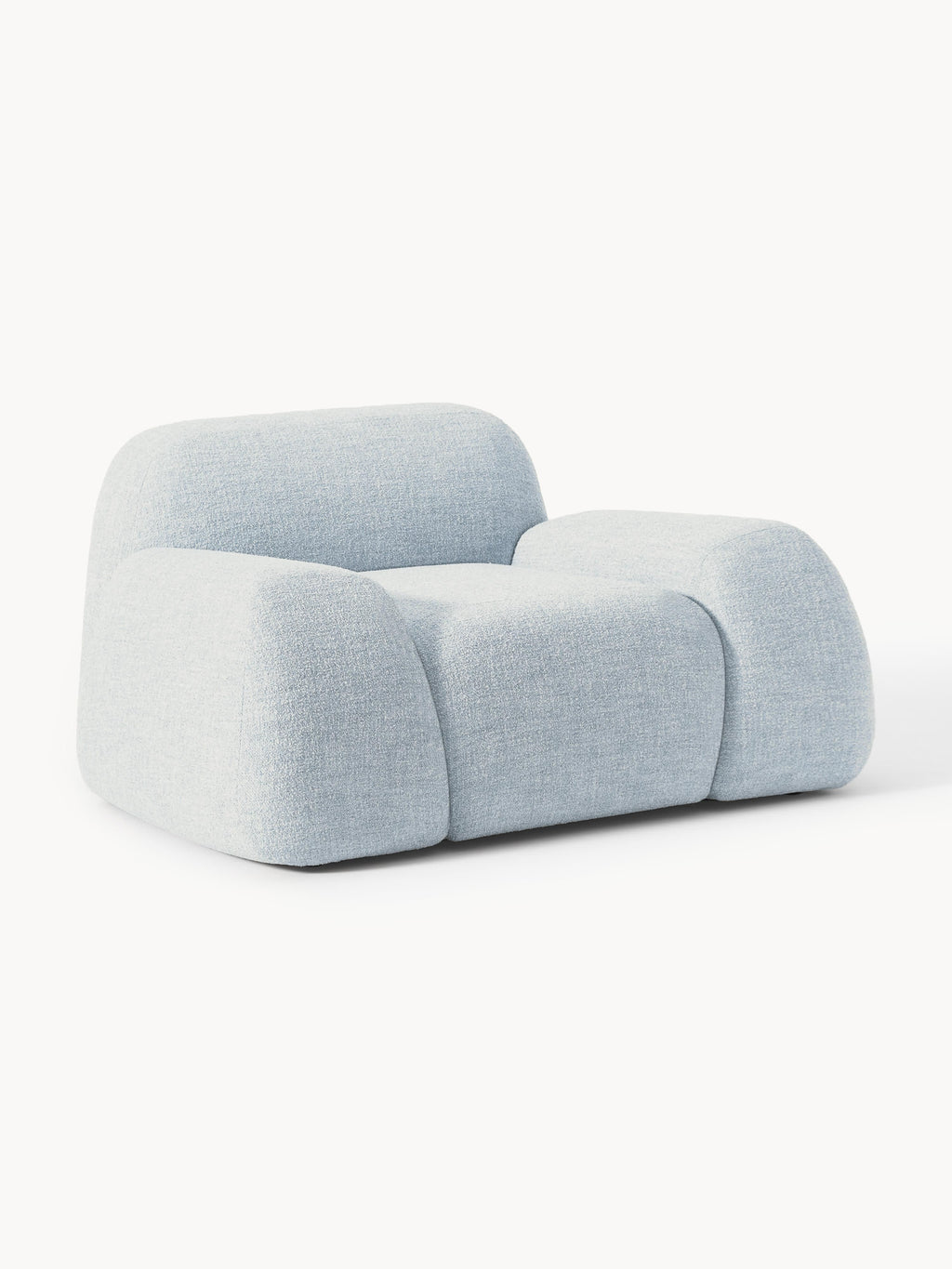 Wolke Bouclé Lounge Chair