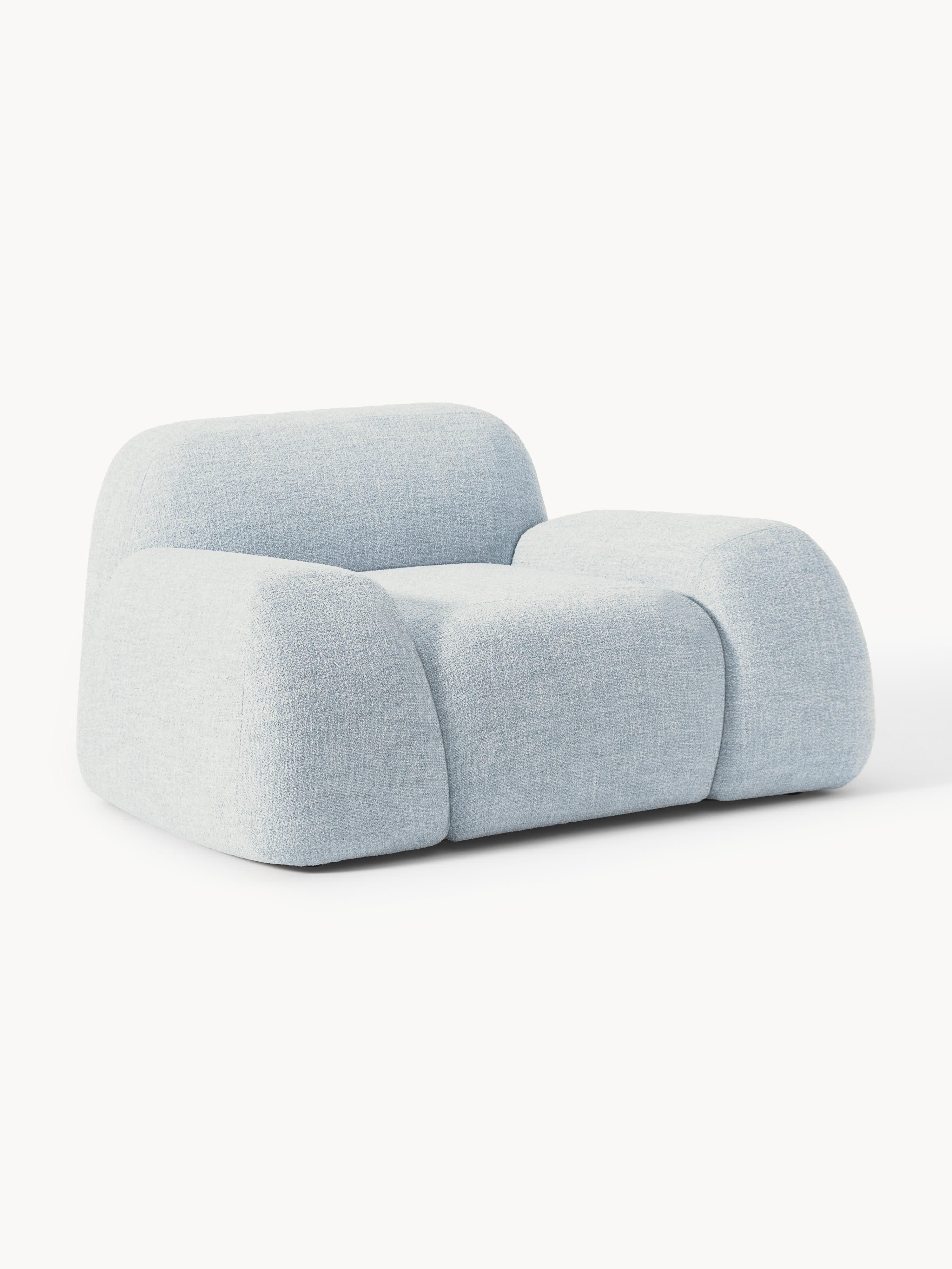 Wolke Bouclé Lounge Chair