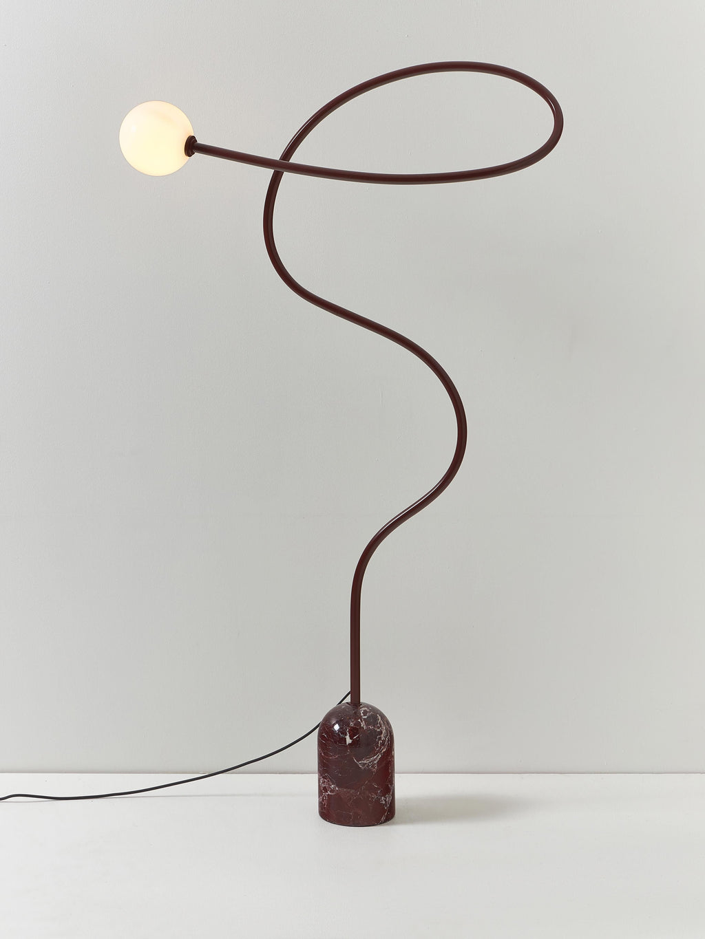 Alina Floor Lamp with Marble Base