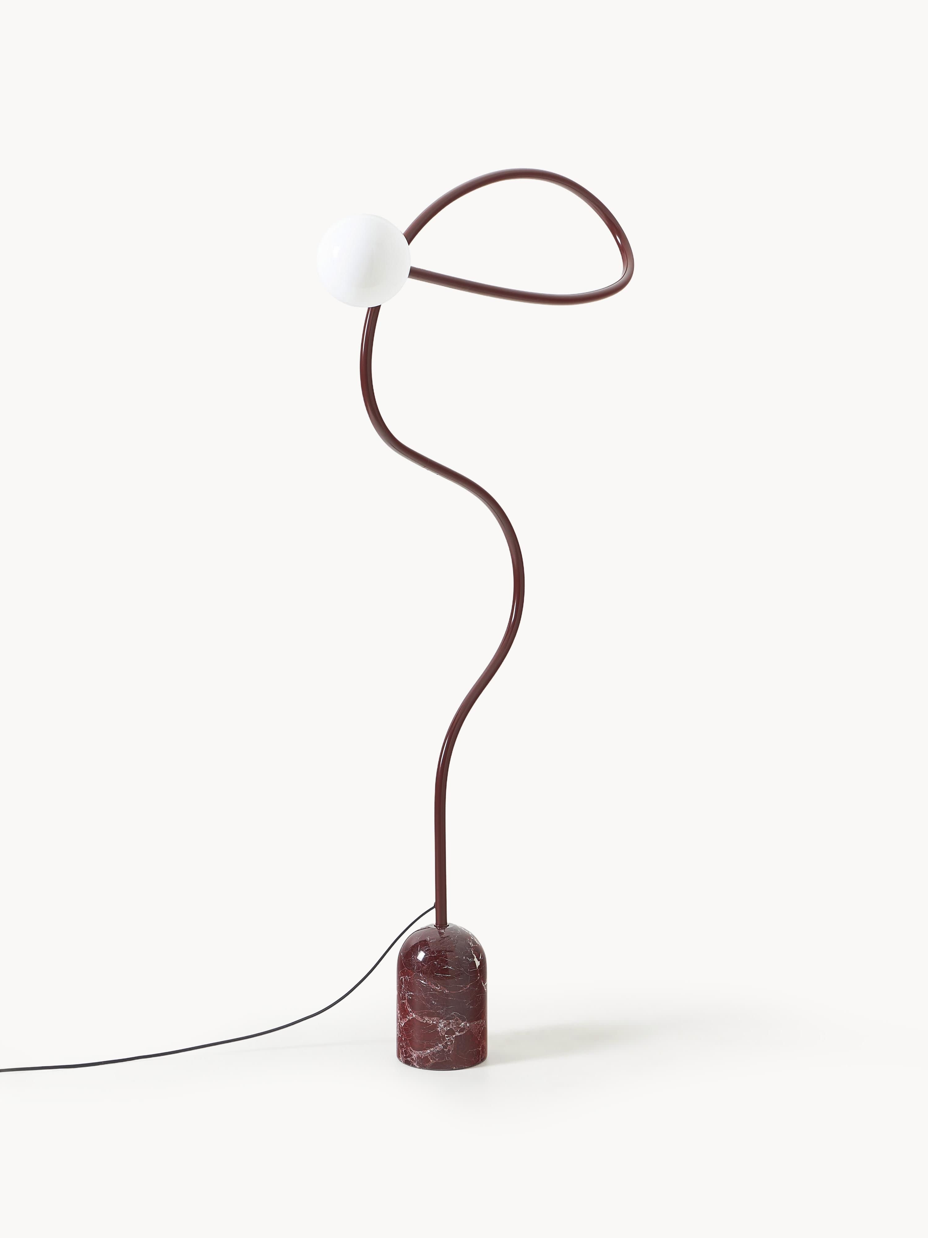 Alina Floor Lamp with Marble Base