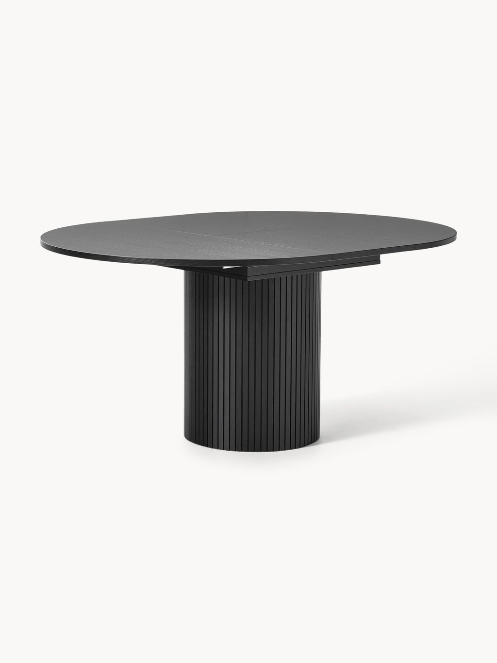 Filo Extendable Dining Table with Groove Structure, 120 - 160 x 75 cm