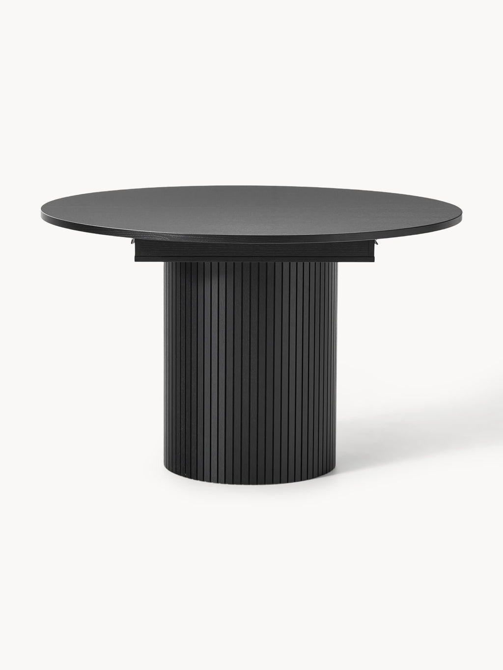 Gallery image 1 - Extendable Dining Table Filo with Groove Structure, 120 - 160 x 75 cm