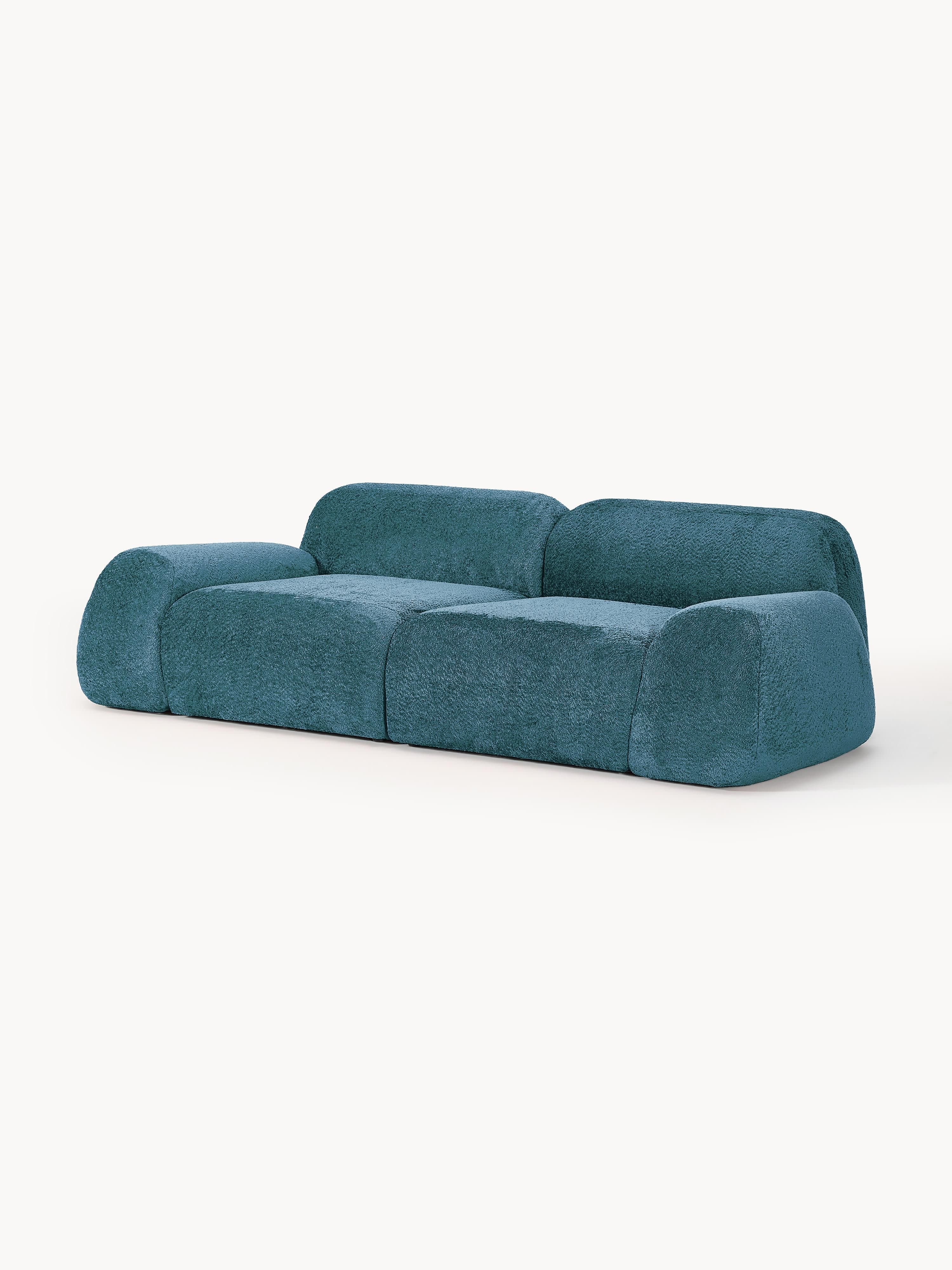 Wolke Modular Teddy Bouclé Sofa (3-seater)