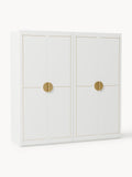 Gallery image 1 - Modular Hinged Door Wardrobe Denise, 200 cm Wide, in various sizes