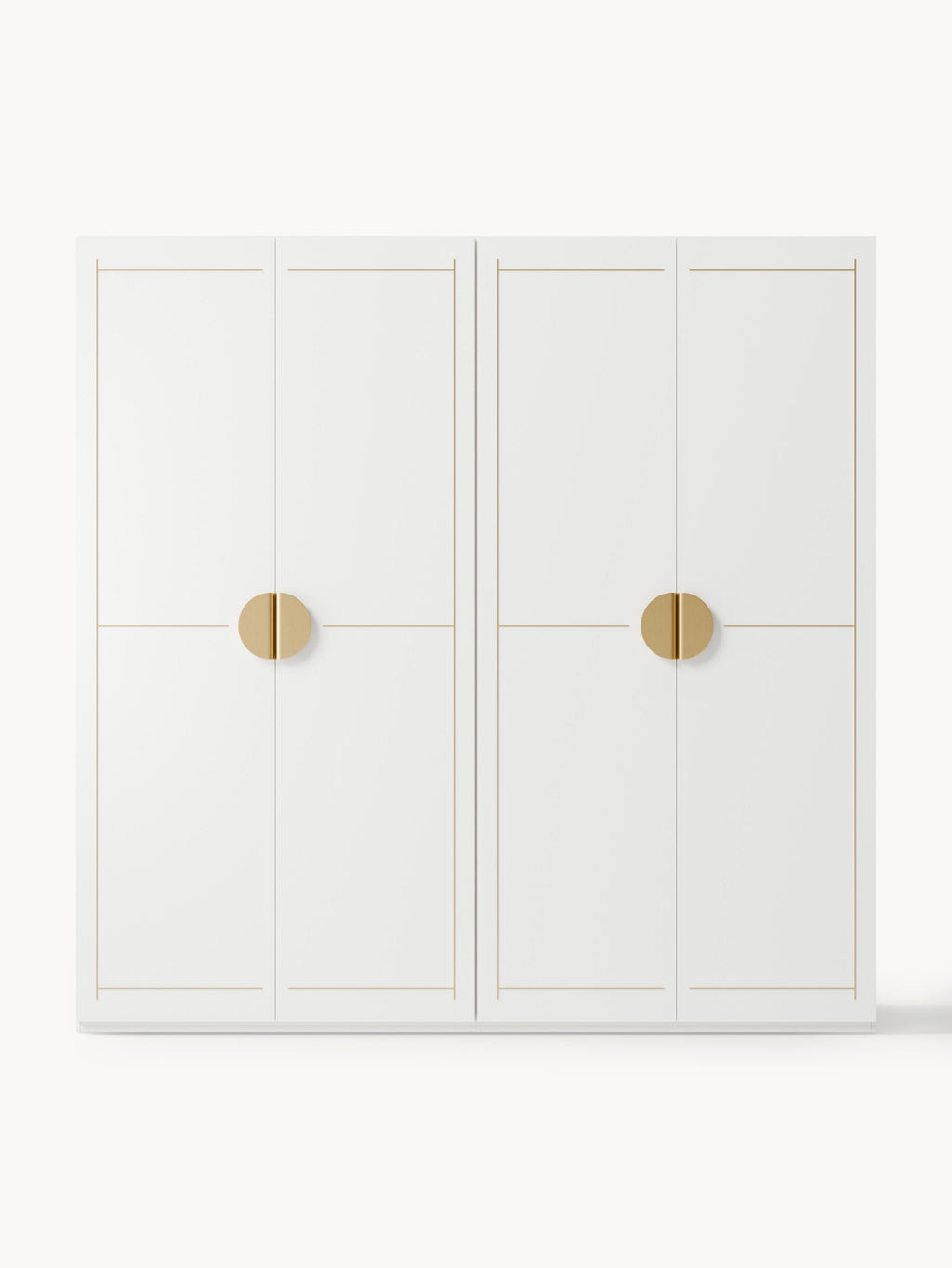 Denise Modular Hinged Door Wardrobe, 200 cm Wide, in various sizes