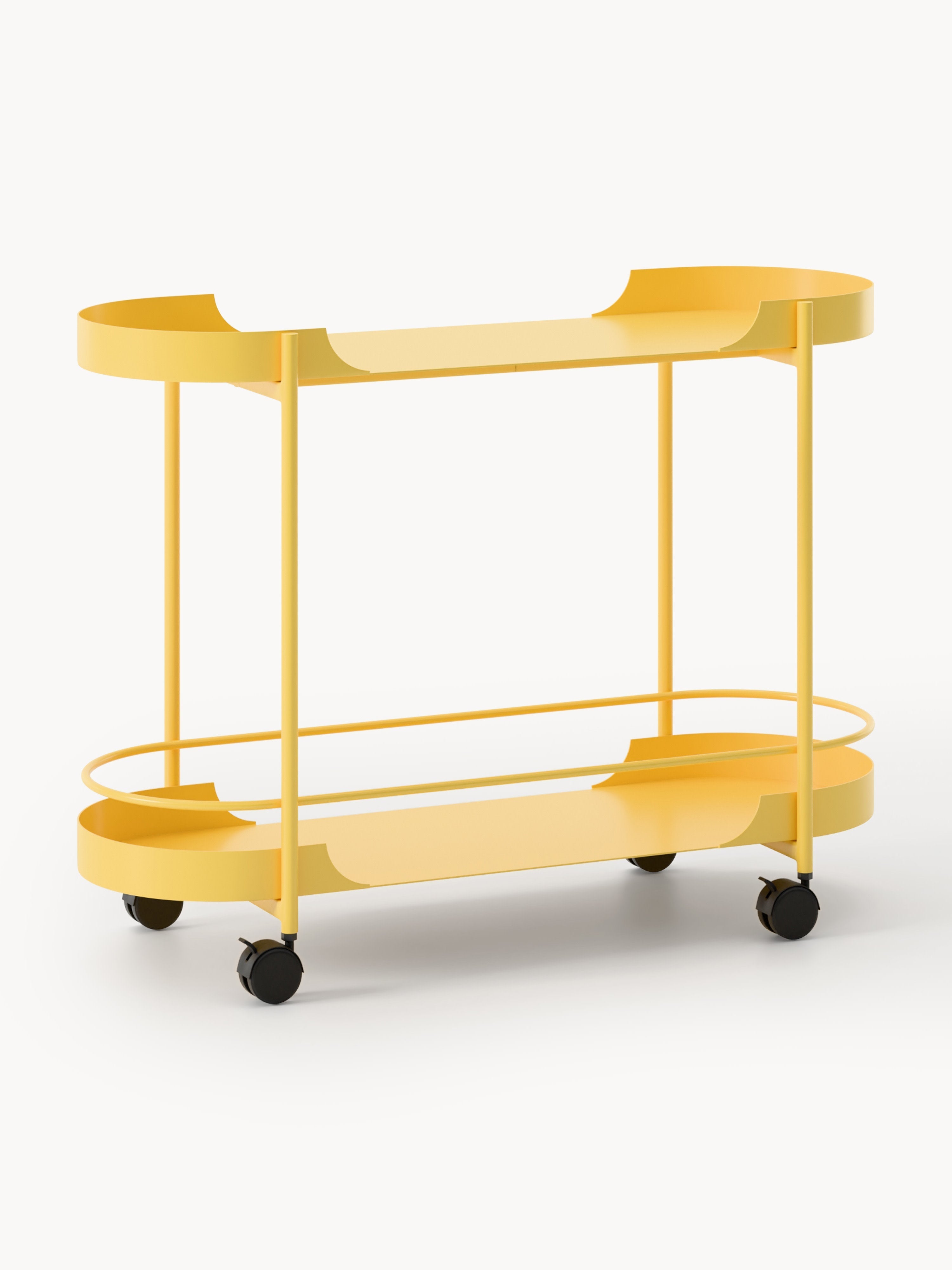Taru Metal Serving Trolley