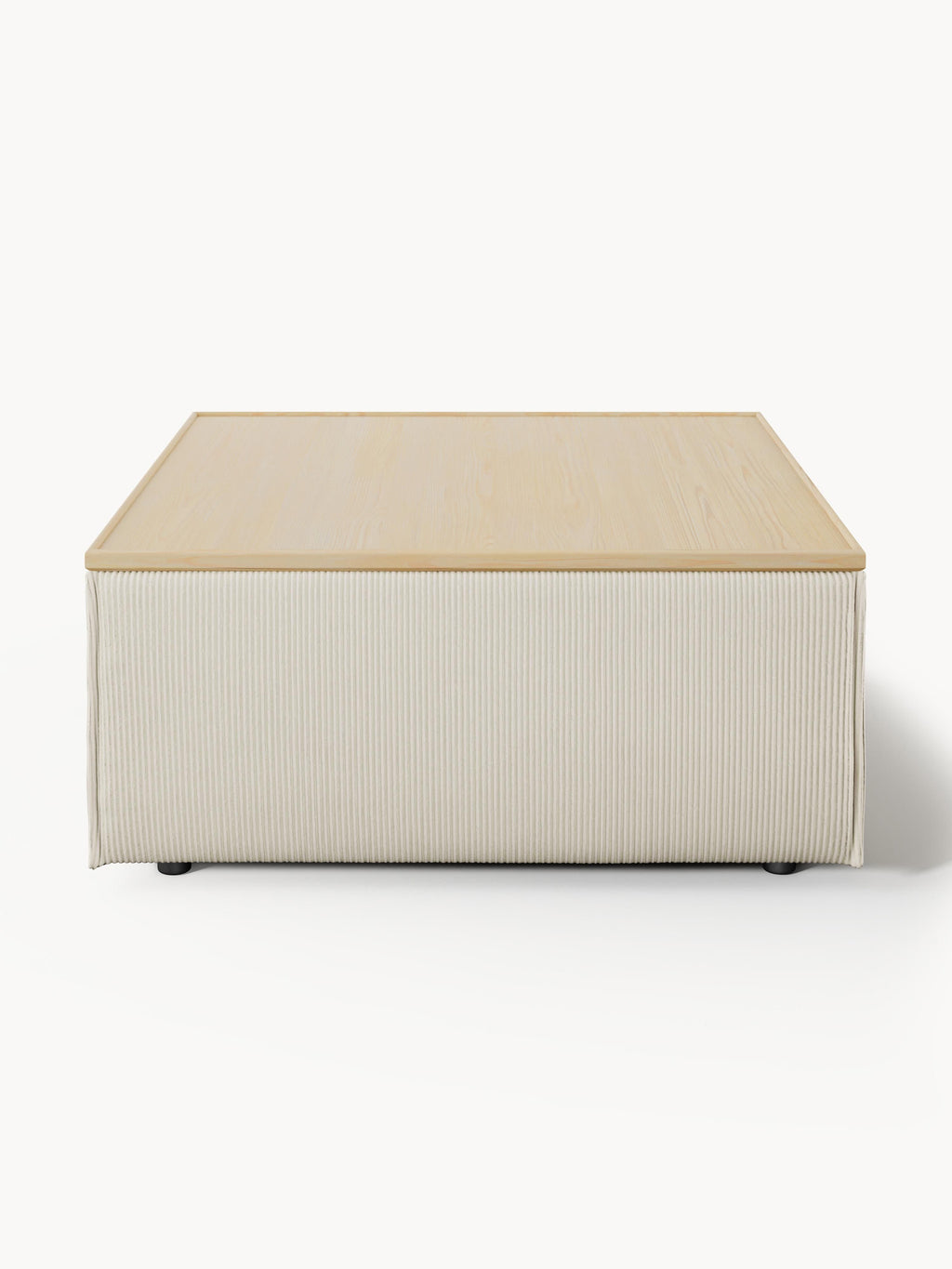 Lennon Corduroy Ottoman with Storage