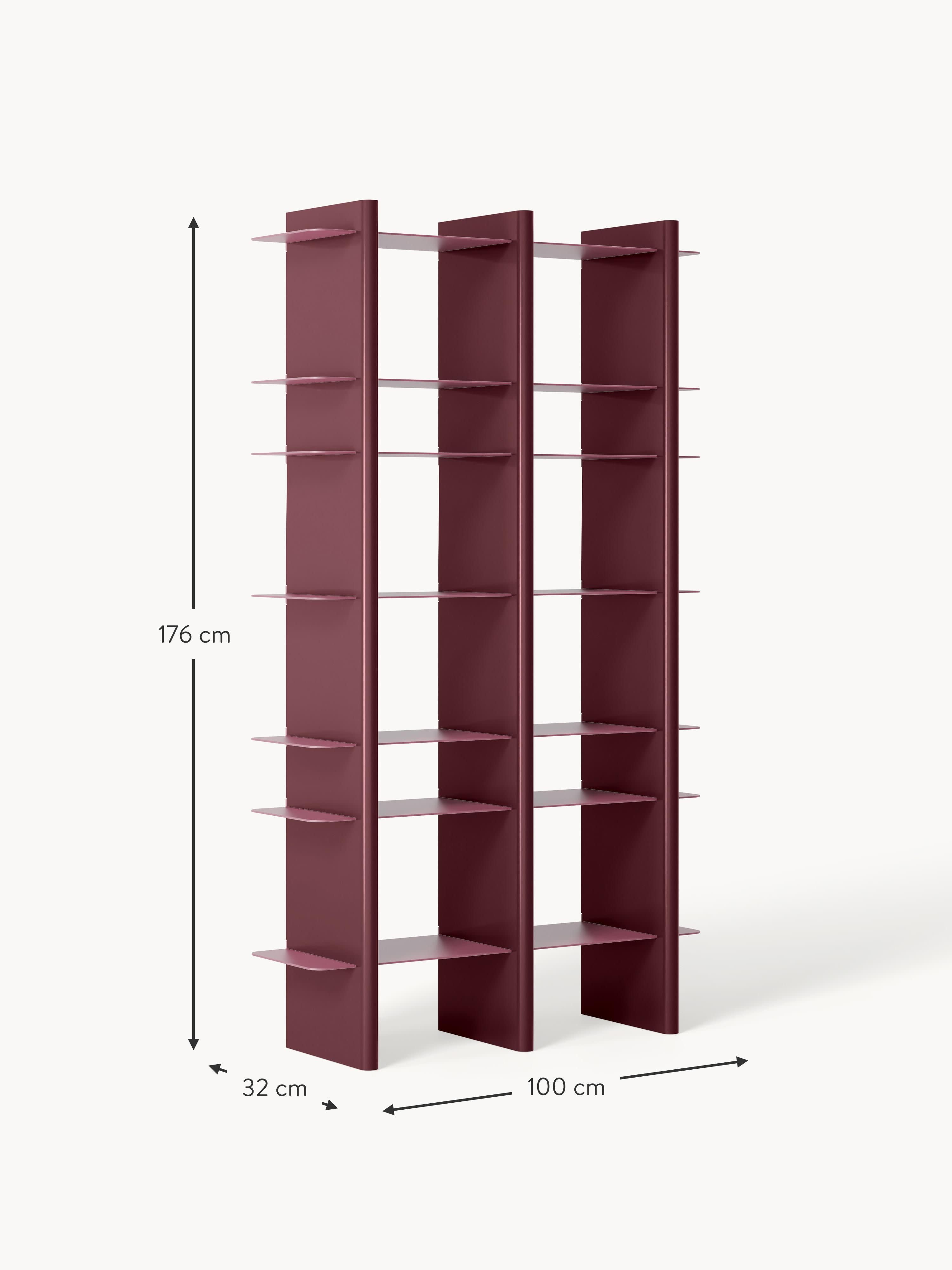 Rami Tall Shelving Unit with Metal Elements