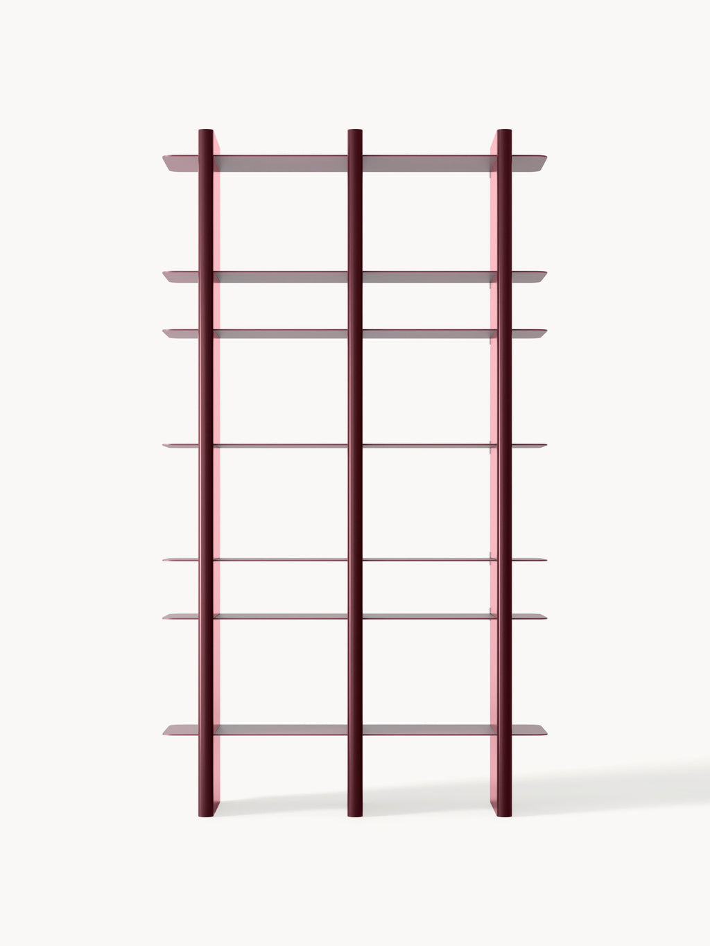 Rami Tall Shelving Unit with Metal Elements