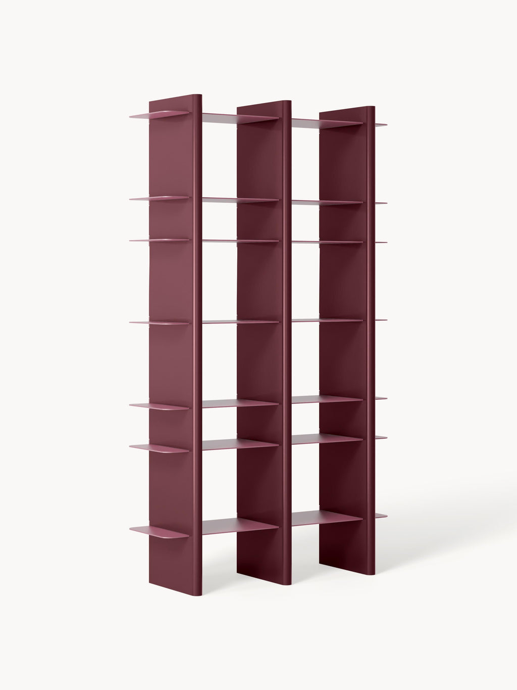 Gallery image 1 - Tall Shelving Unit Rami with Metal Elements