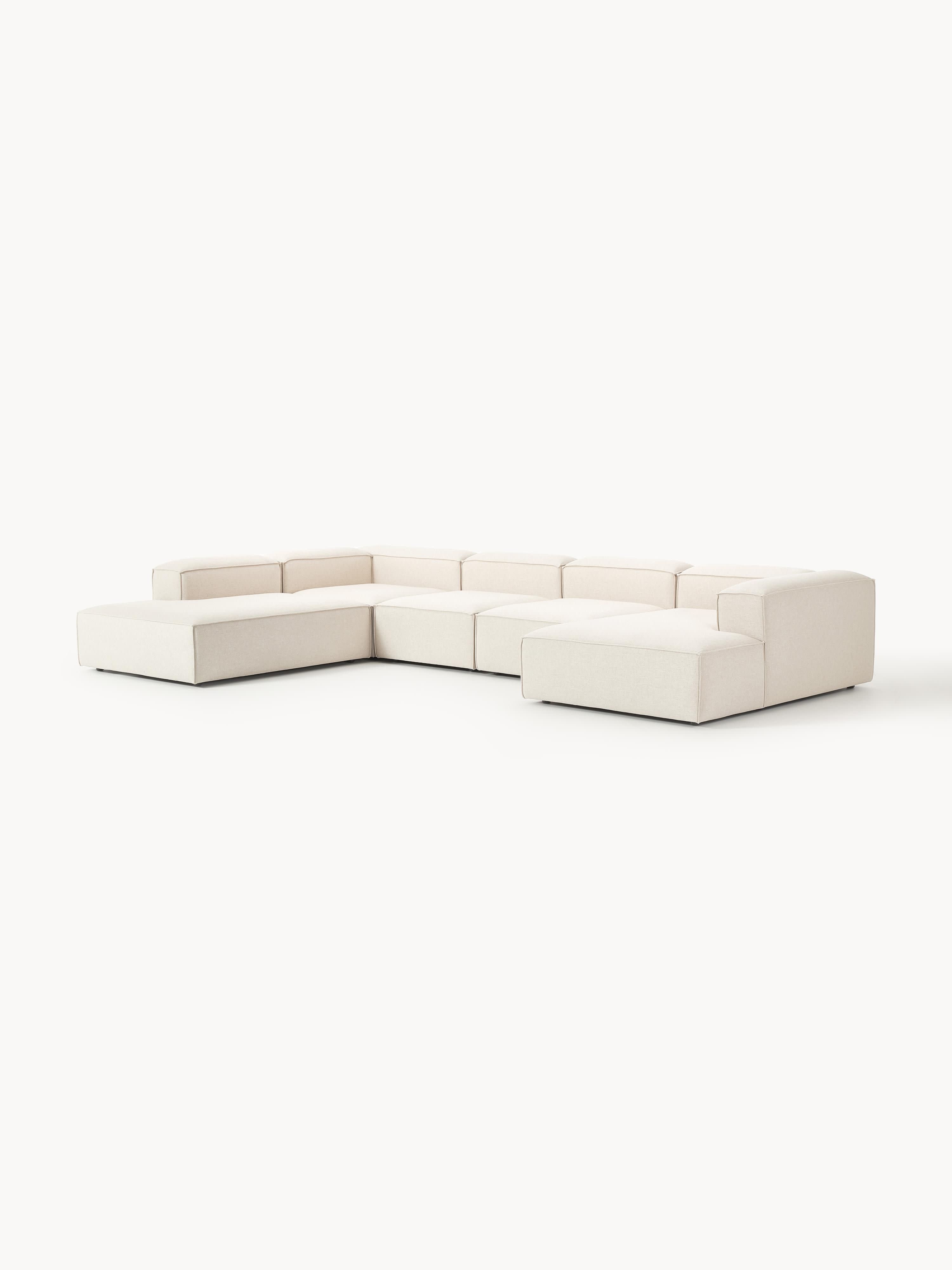 Gallery image 1 - XL Linen Blend Modular Sofa Lennon