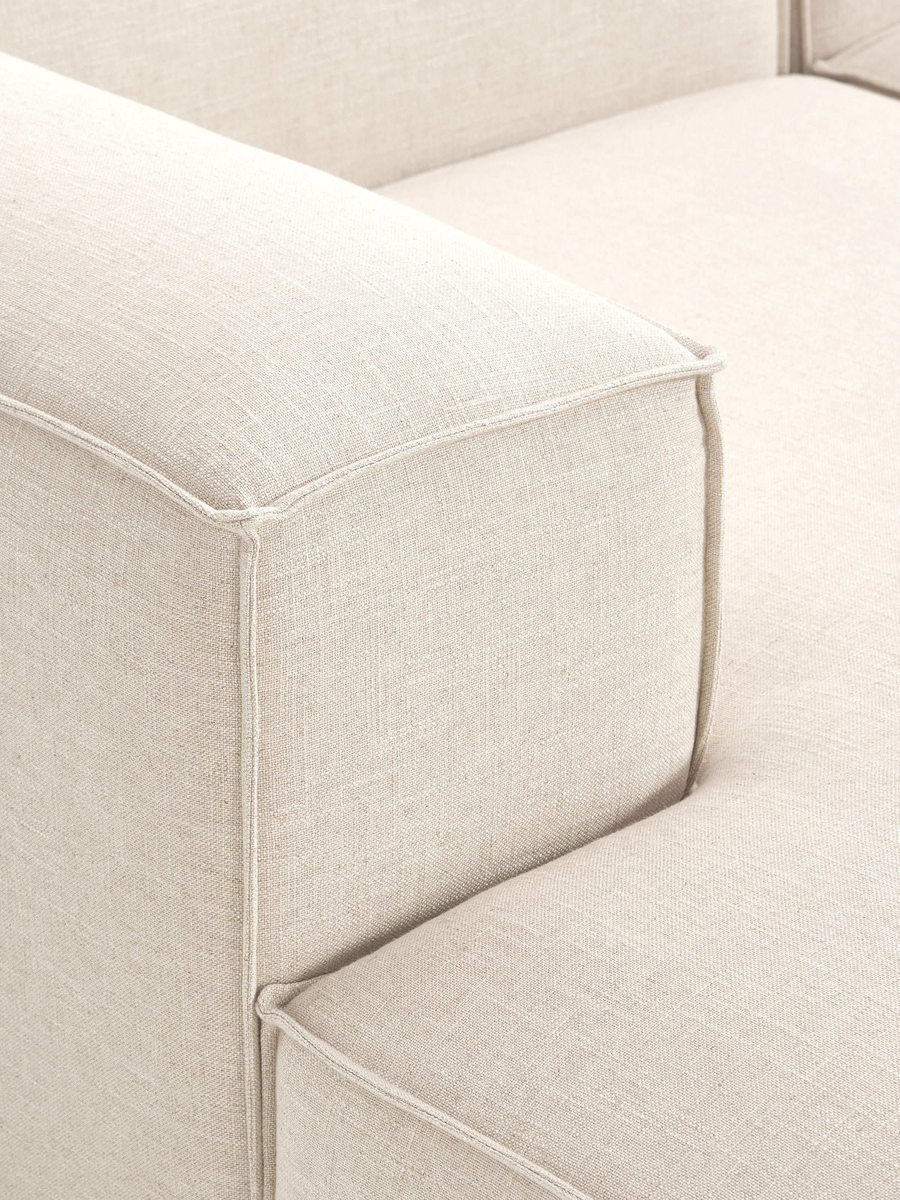 Lennon XL Linen Blend Modular Sofa