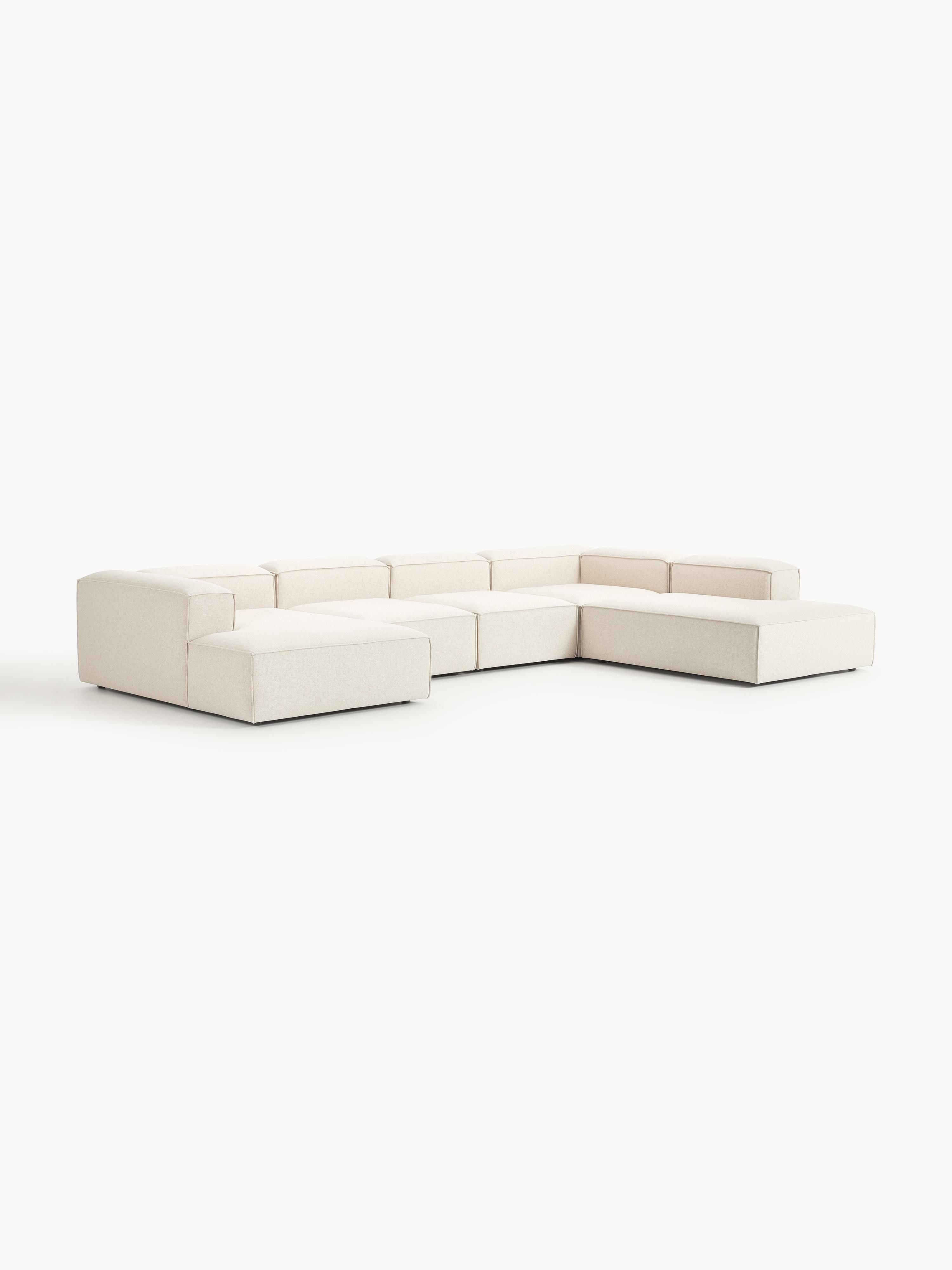 Lennon XL Linen Blend Modular Sofa
