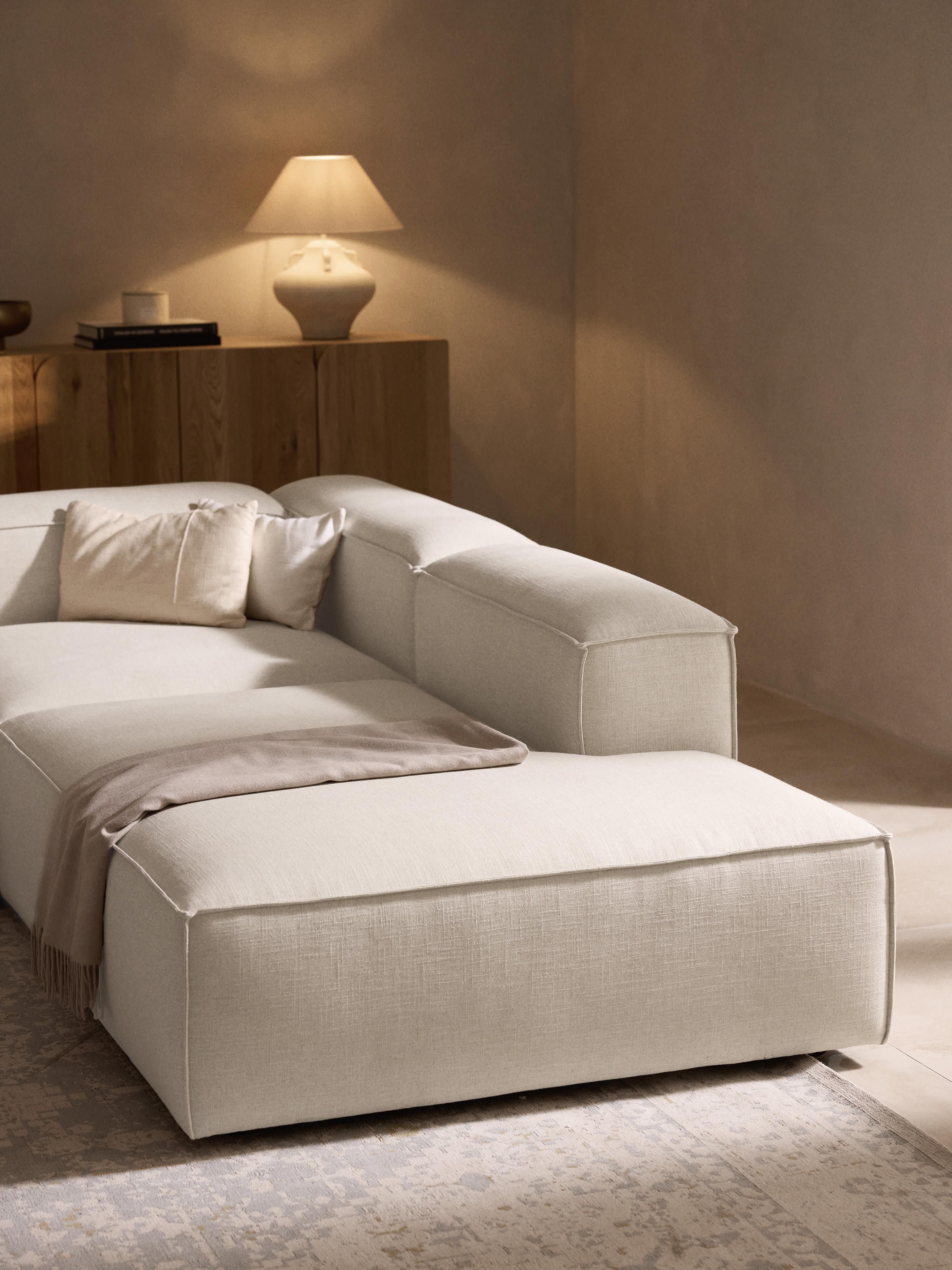 Lennon XL Linen Blend Modular Sofa