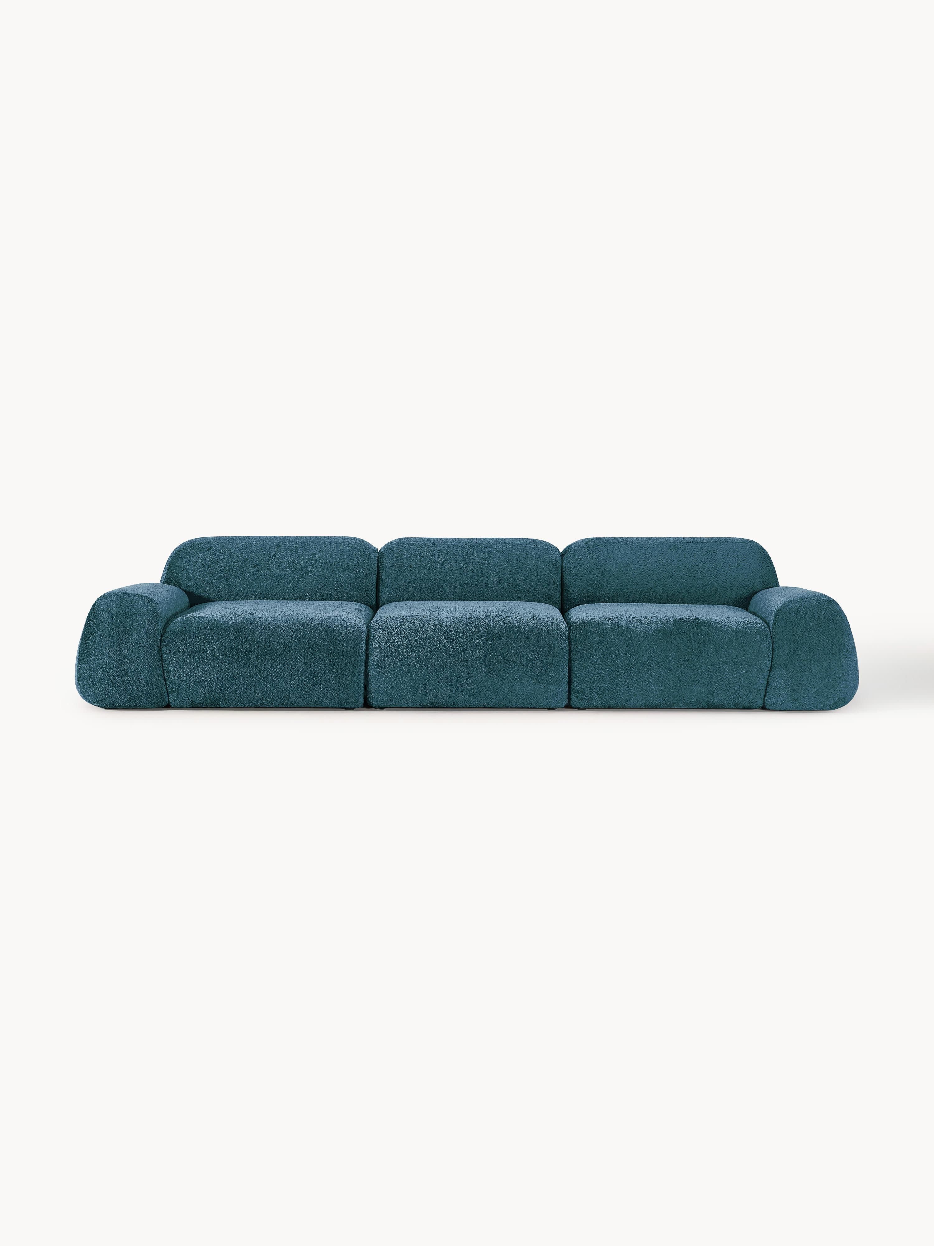 Gallery image 1 - Modular Teddy Bouclé Sofa Wolke (4-seater)