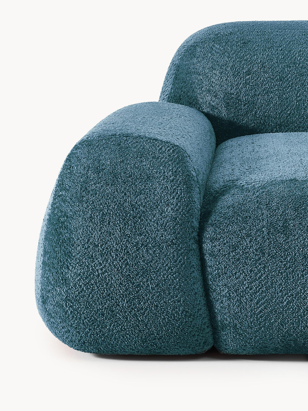 Wolke Modular Teddy Bouclé Sofa (4-seater)