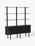 Gallery image 1 - Large Shelving Unit Calary with Fluted Front