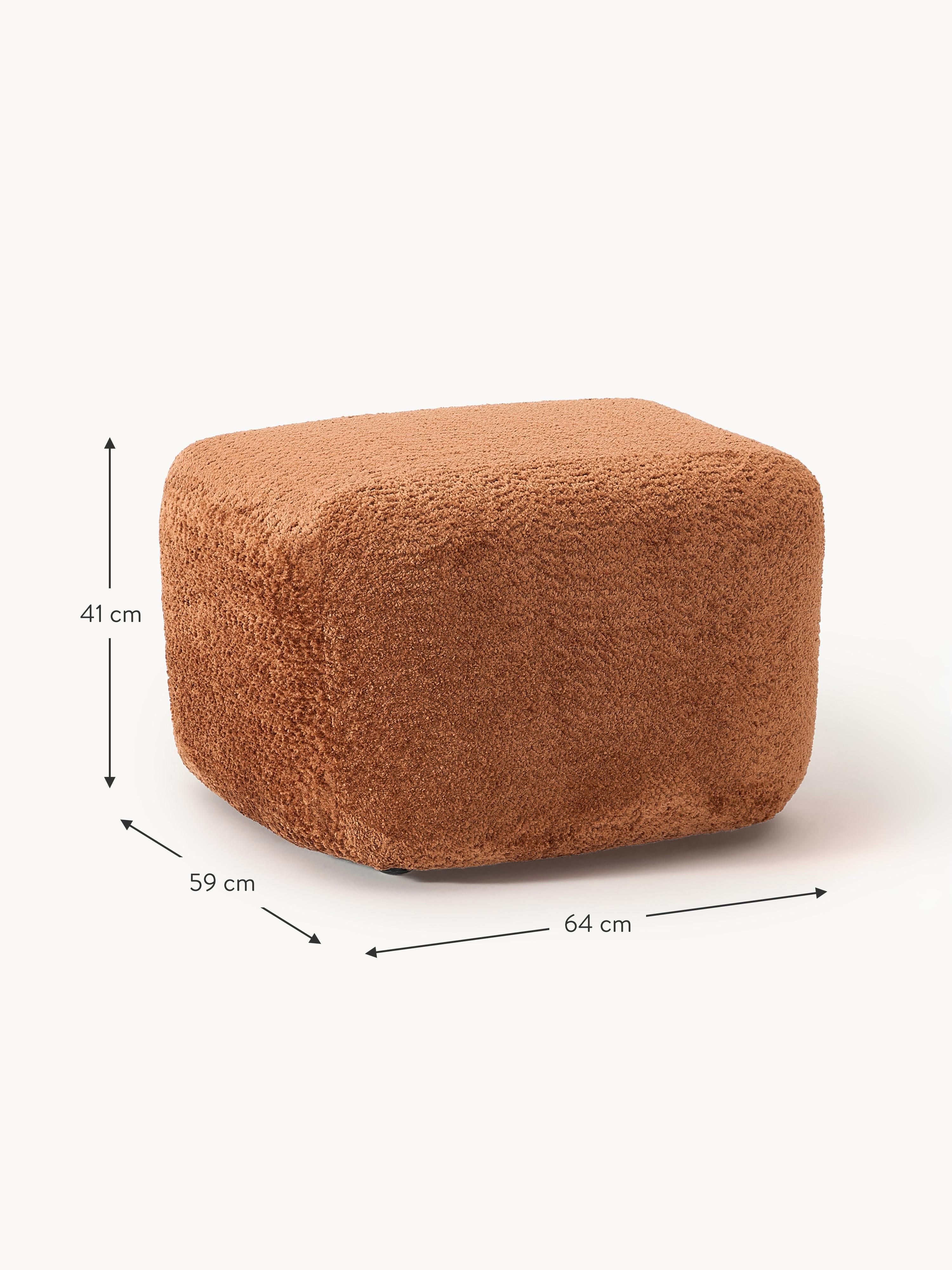 Wolke Teddy-Bouclé Ottoman
