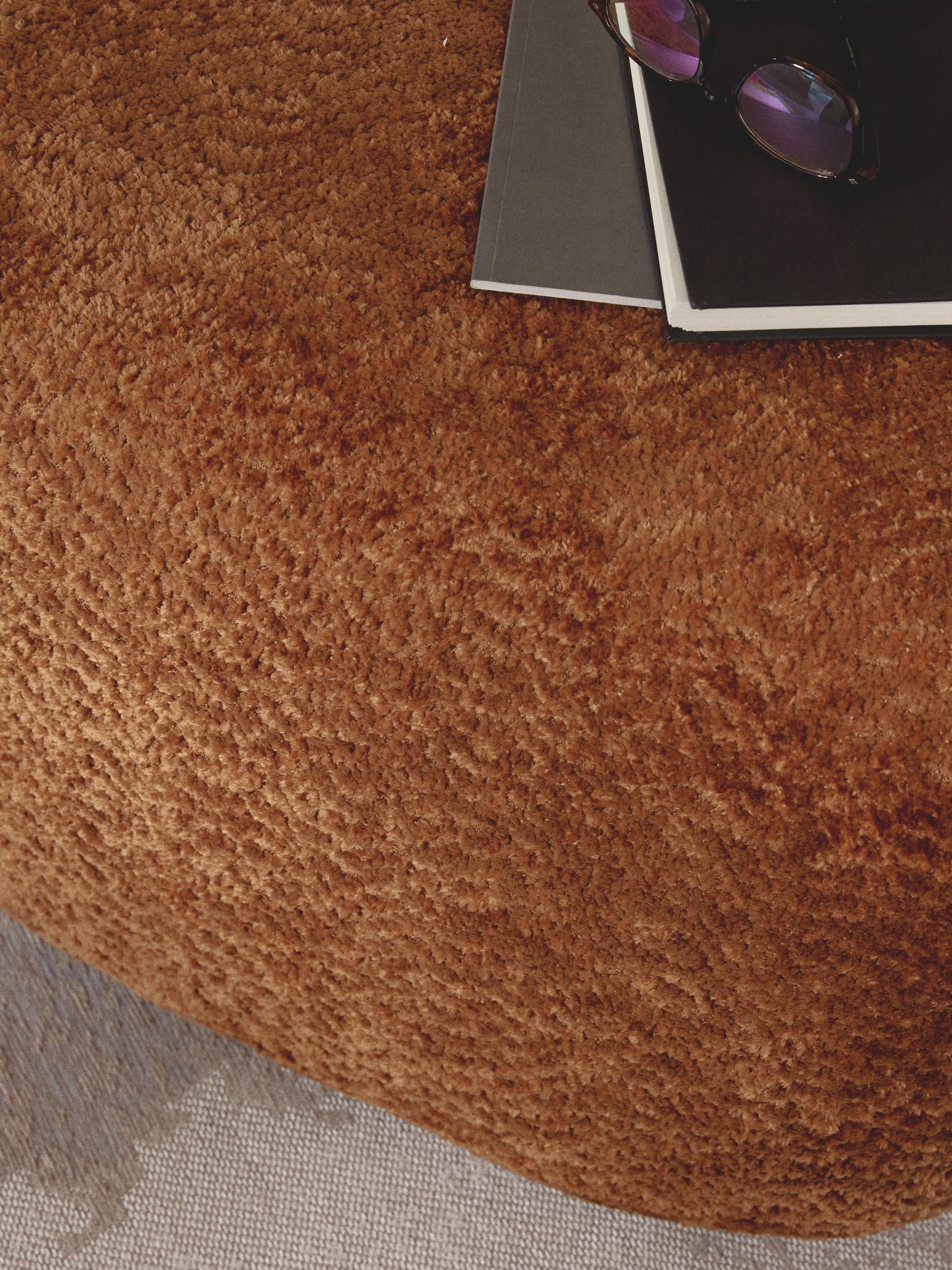 Wolke Teddy-Bouclé Ottoman