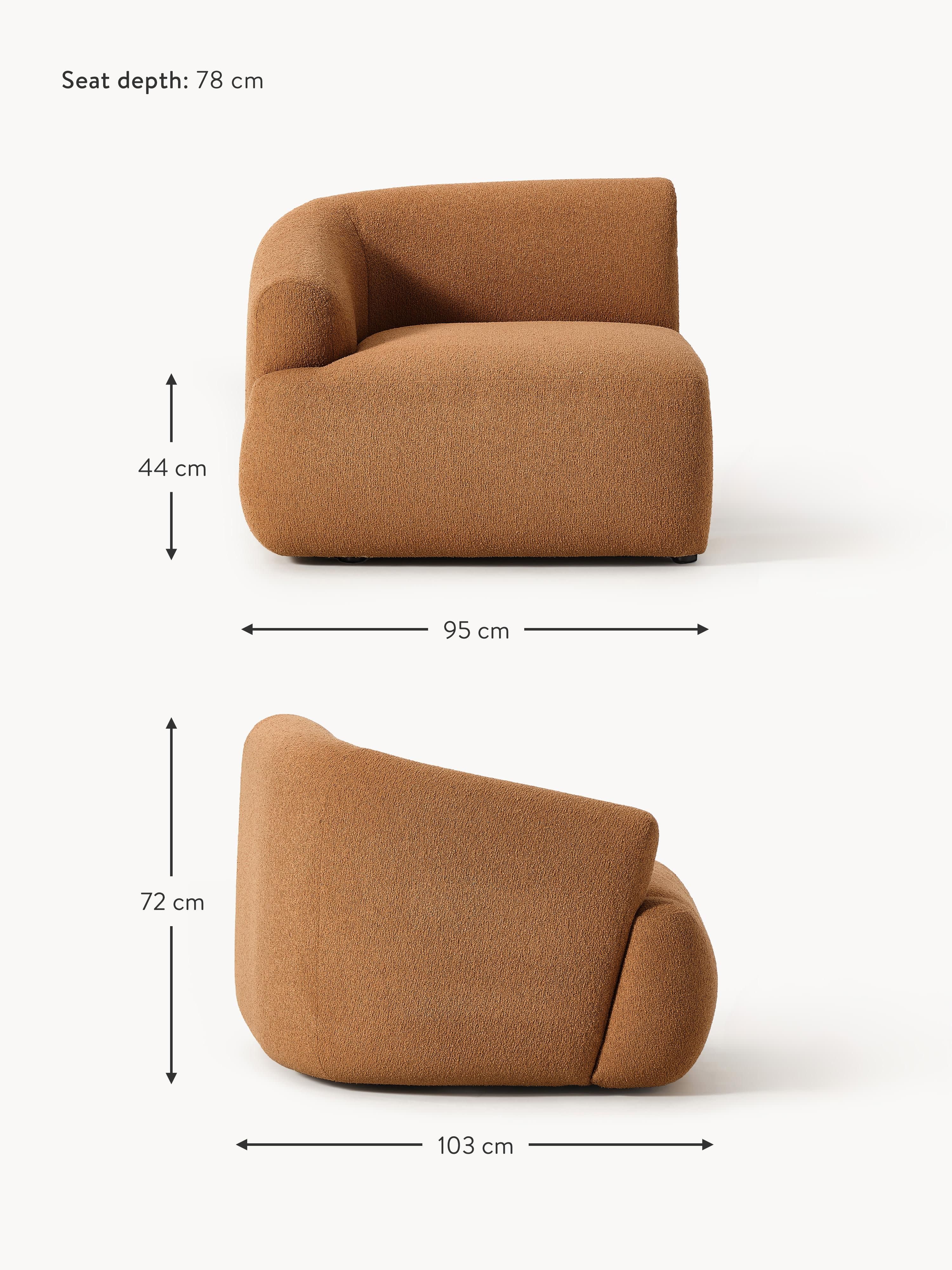 Sofia Bouclé Corner Module