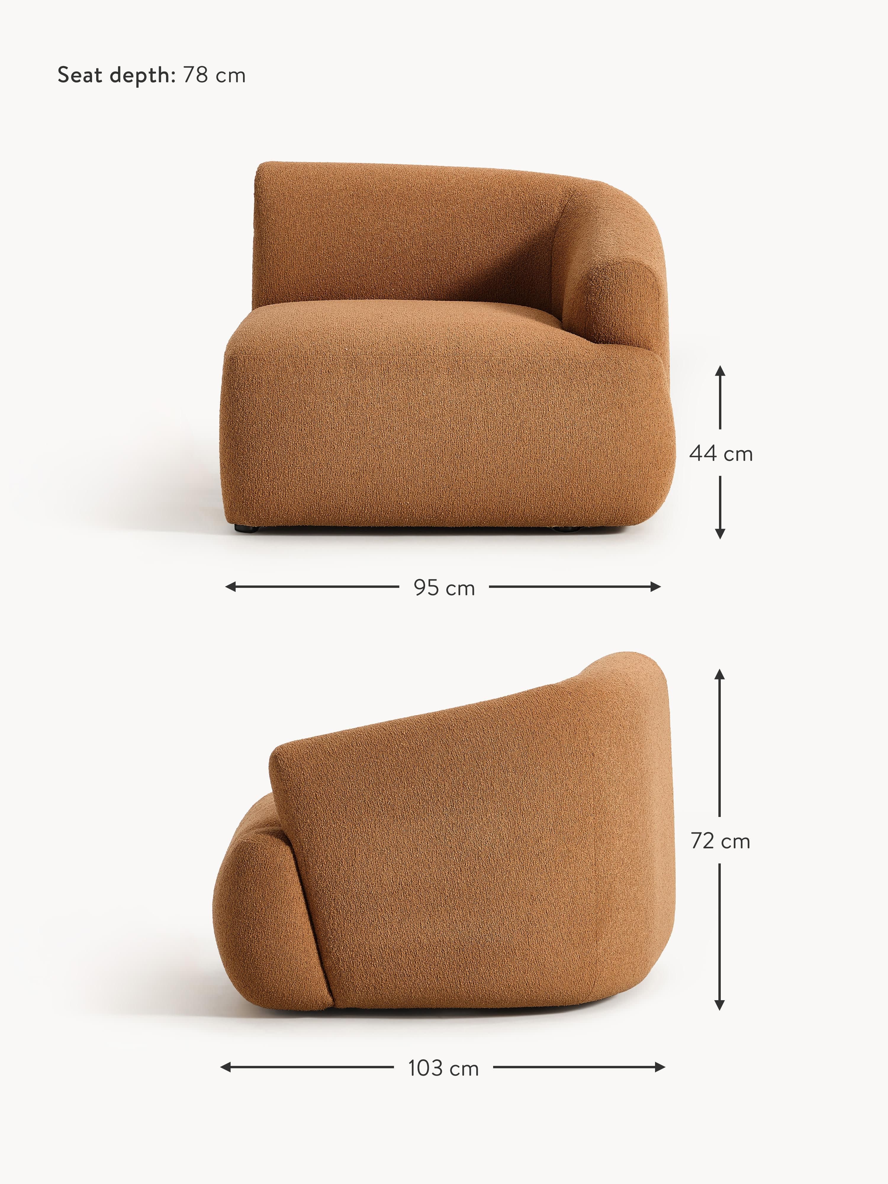 Sofia Bouclé Corner Module