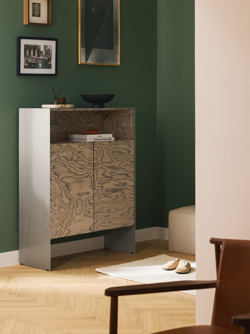 Ako Wooden Highboard