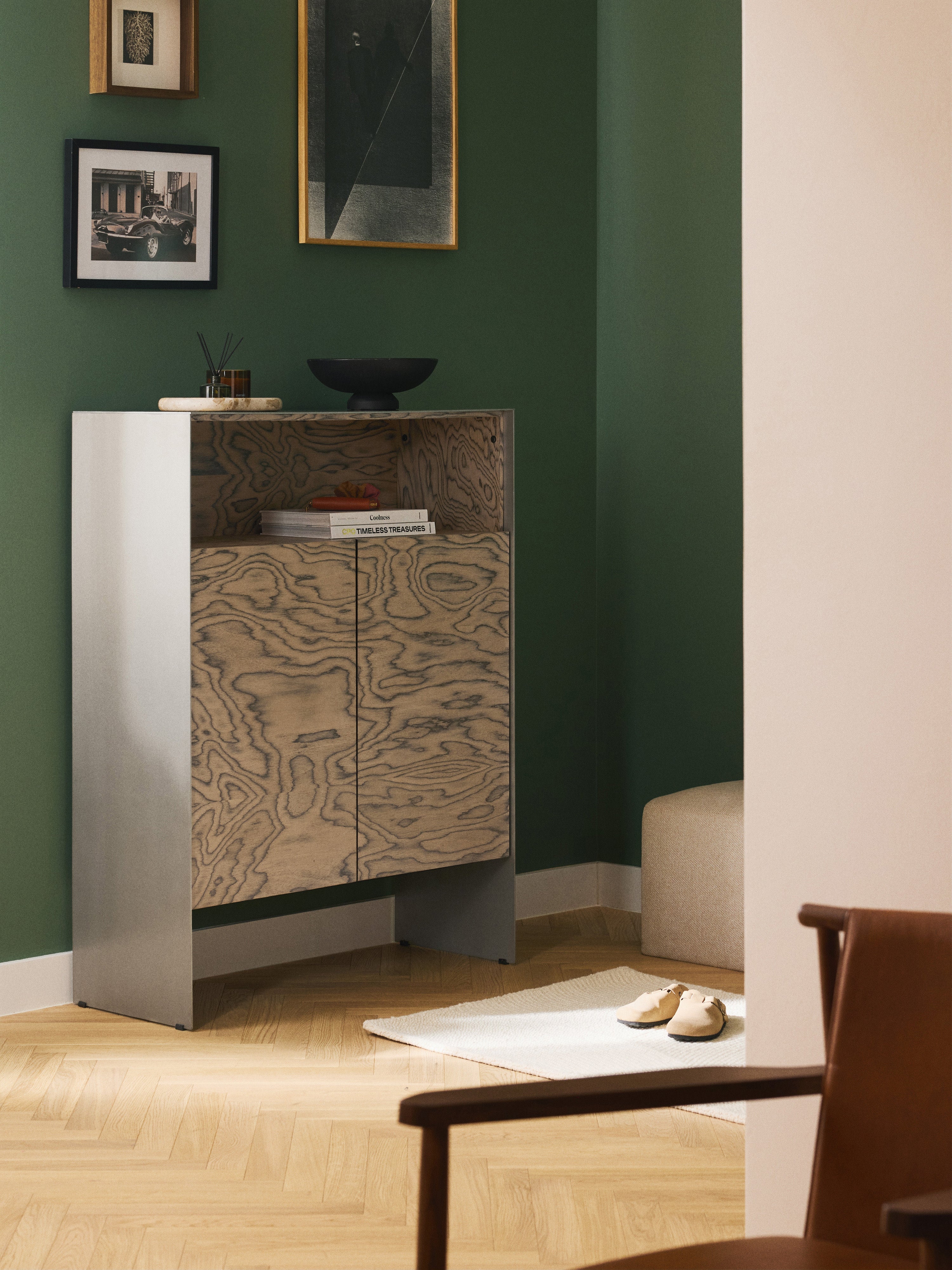 Ako Wooden Highboard