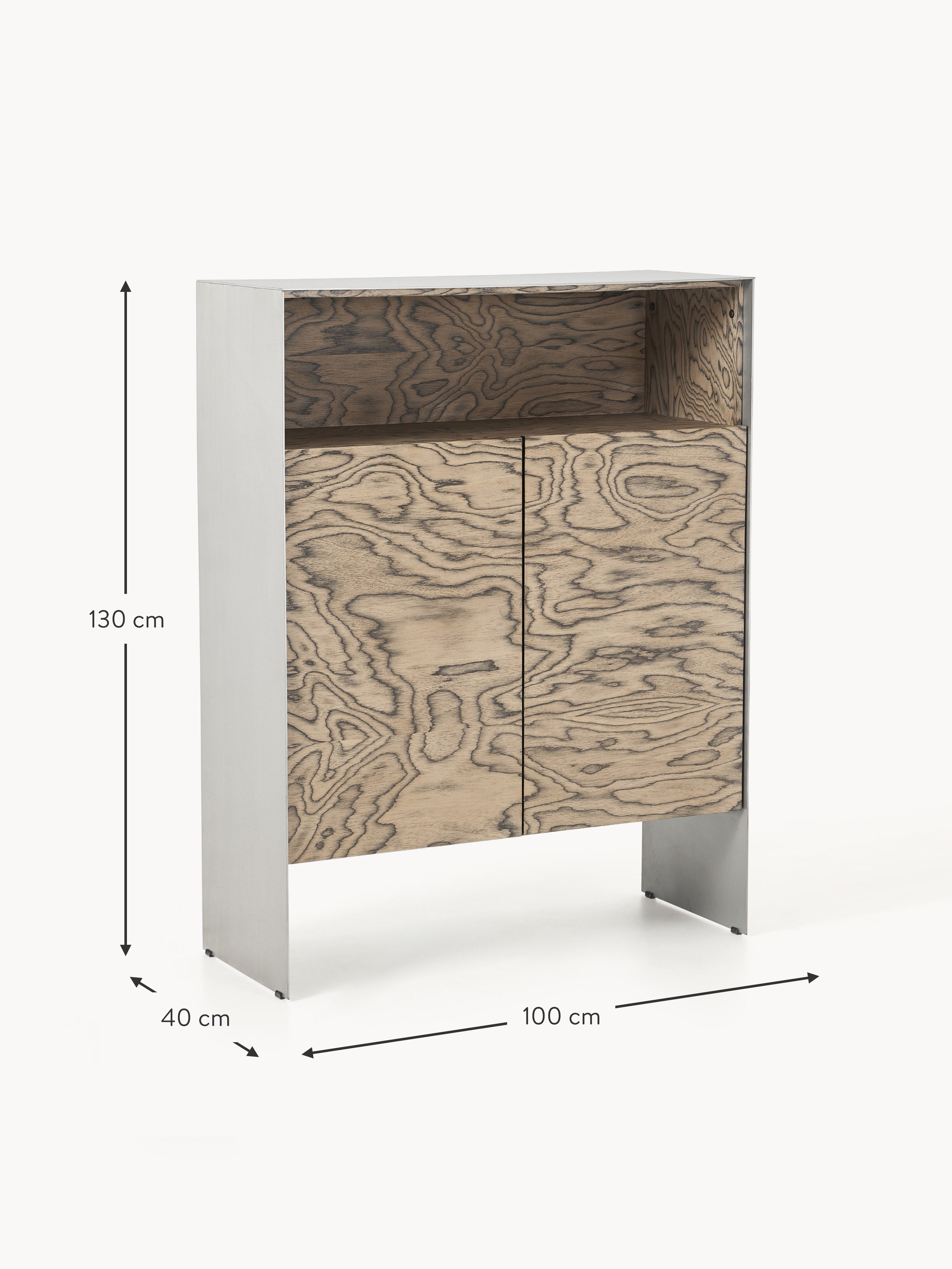 Ako Wooden Highboard