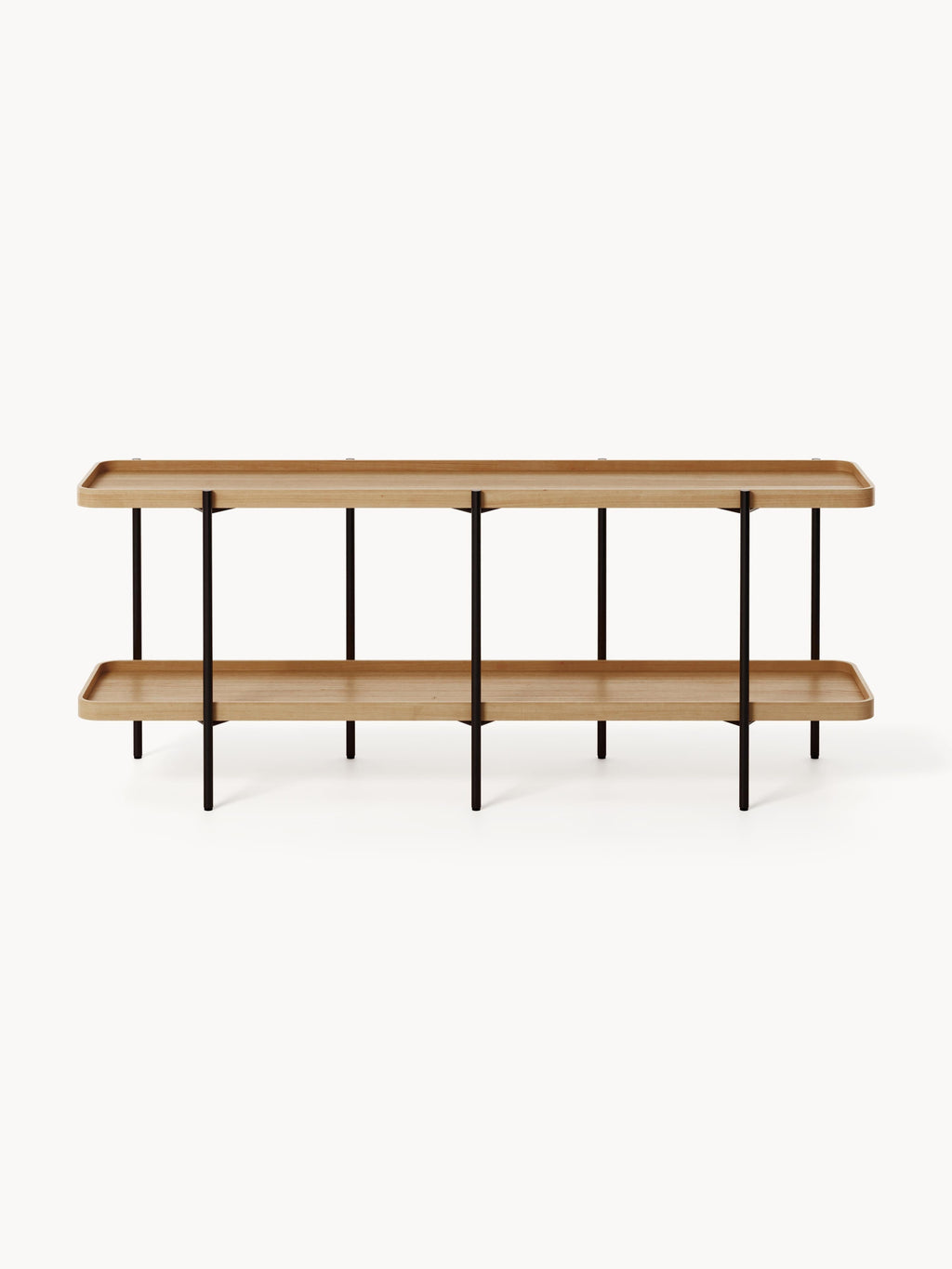 Renee Low Wooden Shelving Unit