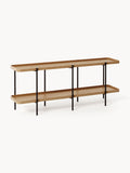 Gallery image 1 - Low Wooden Shelving Unit Renee