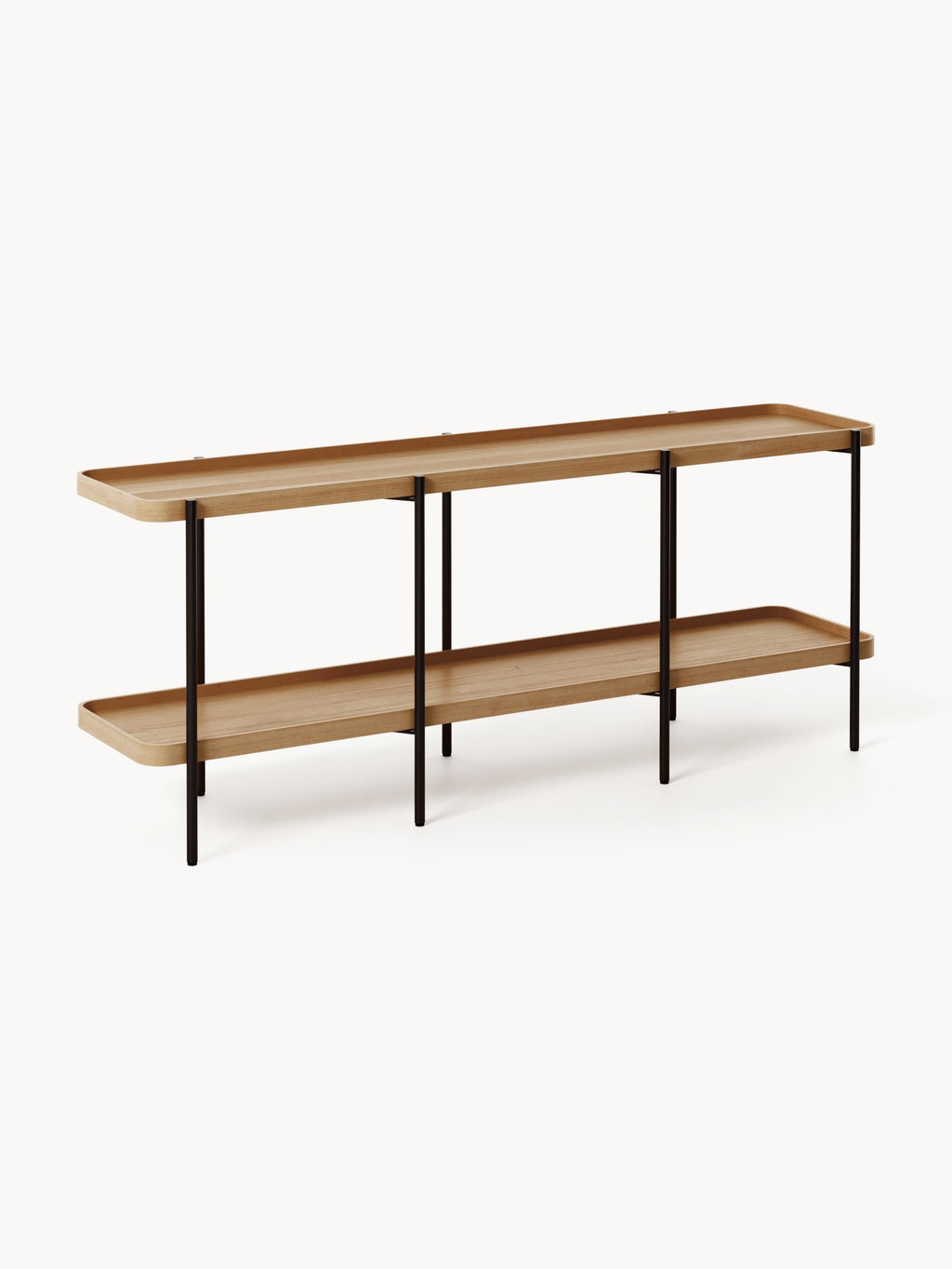 Renee Low Wooden Shelving Unit