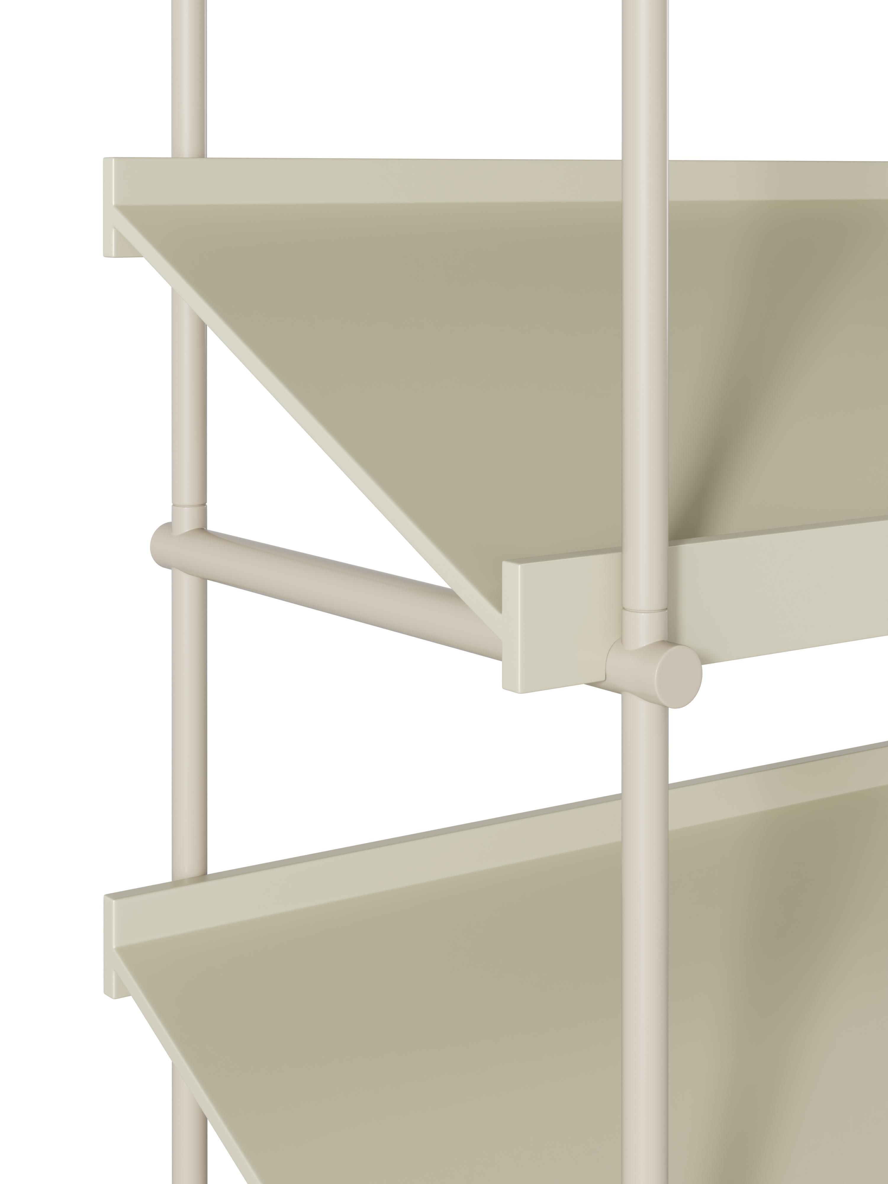 Rio Tall Shelving Unit with Slanted Shelves
