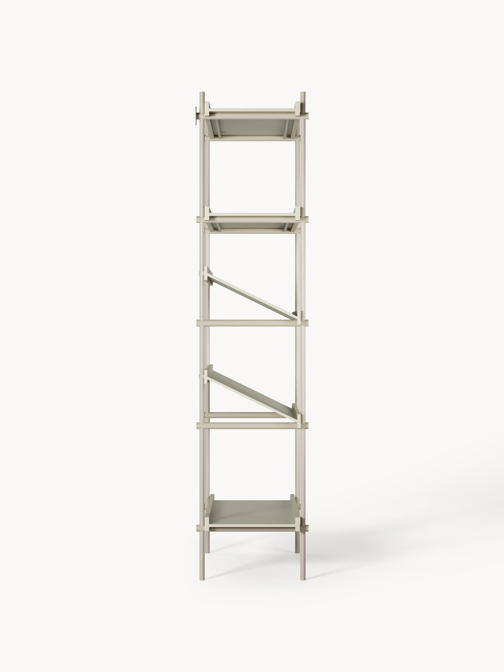 Rio Tall Shelving Unit with Slanted Shelves