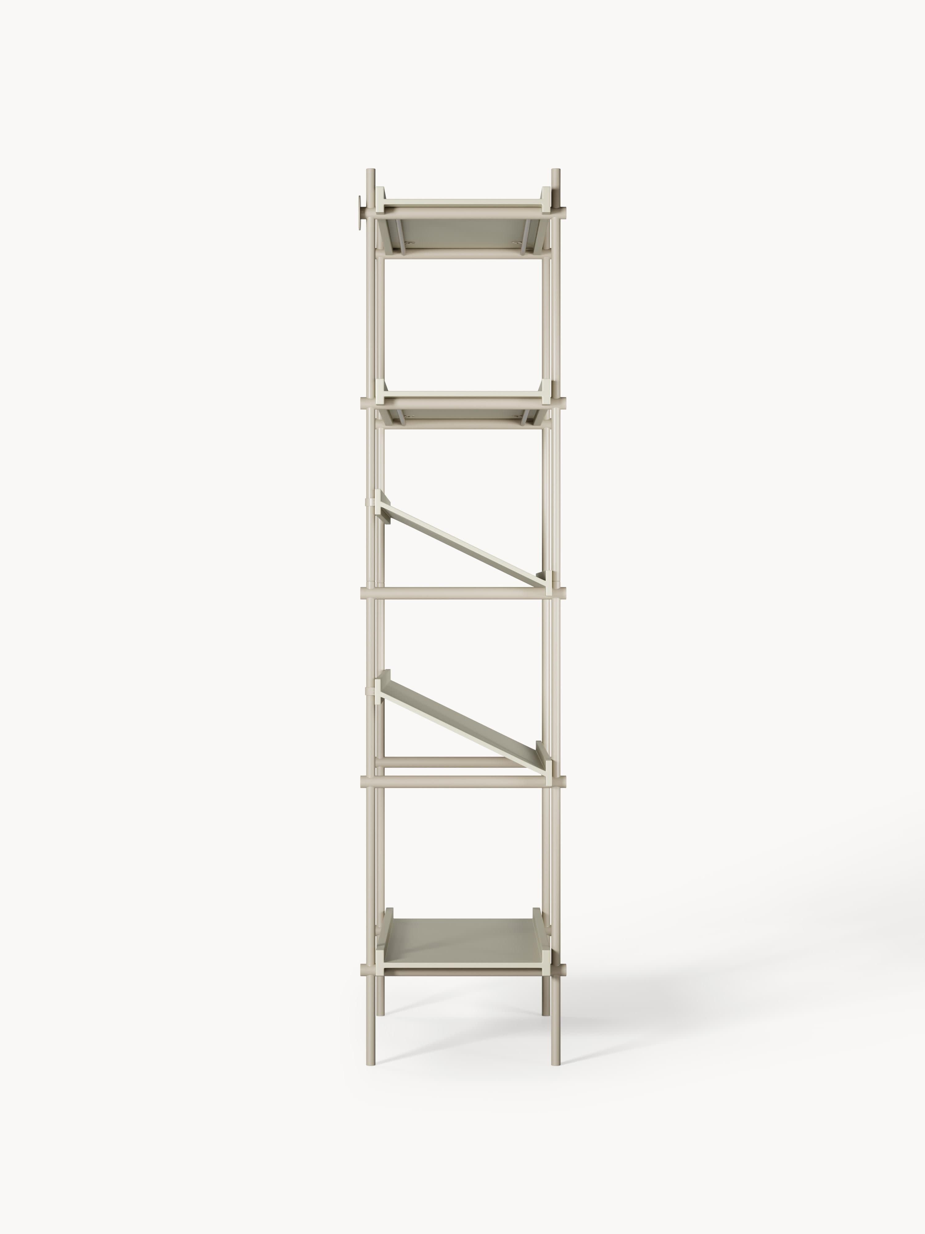 Rio Tall Shelving Unit with Slanted Shelves