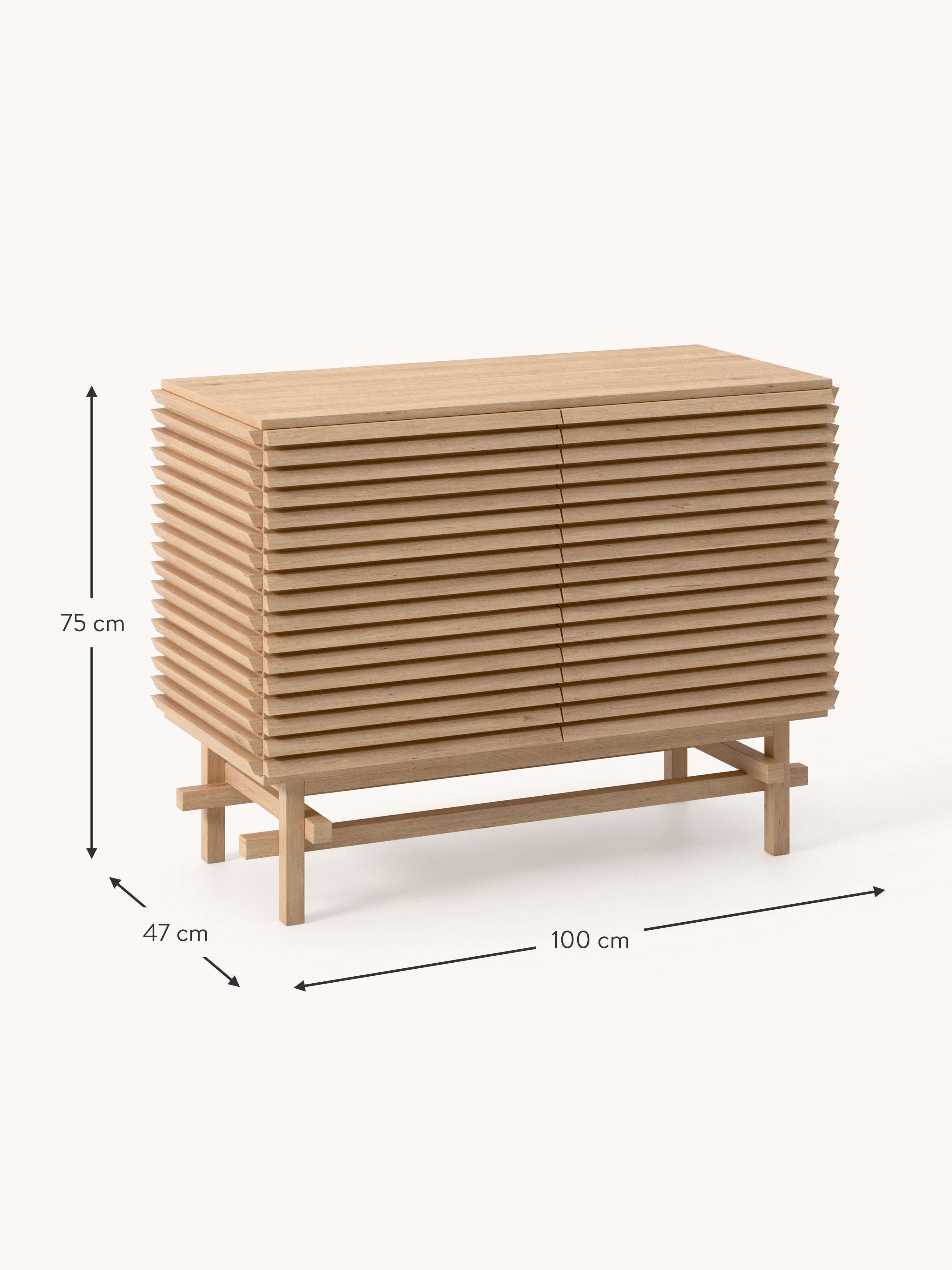 Pierce Oak Wood Dresser