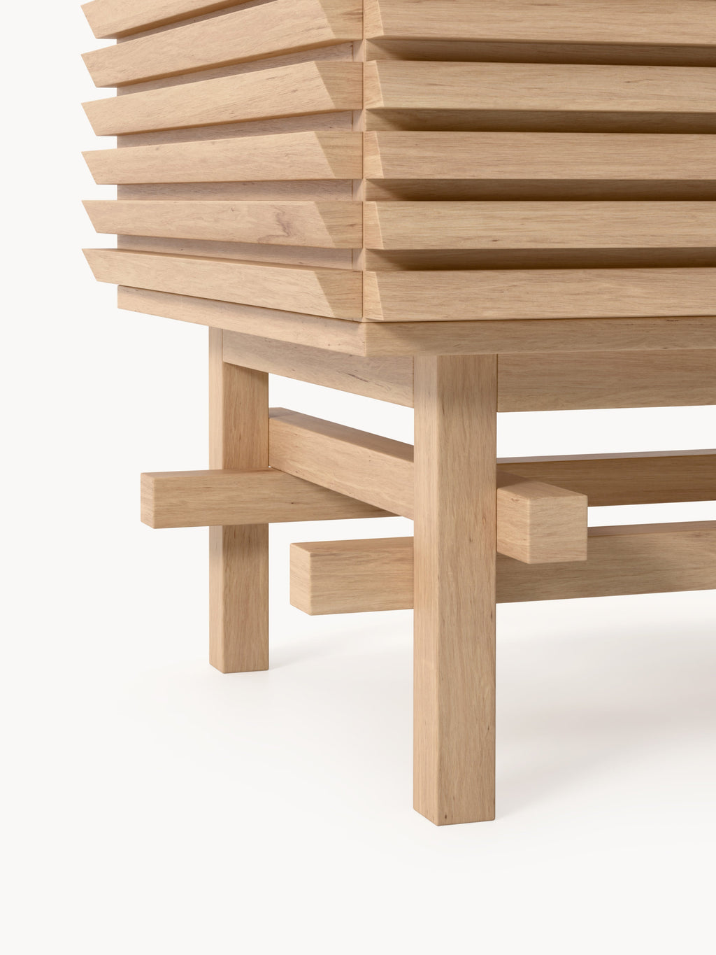 Pierce Oak Wood Dresser
