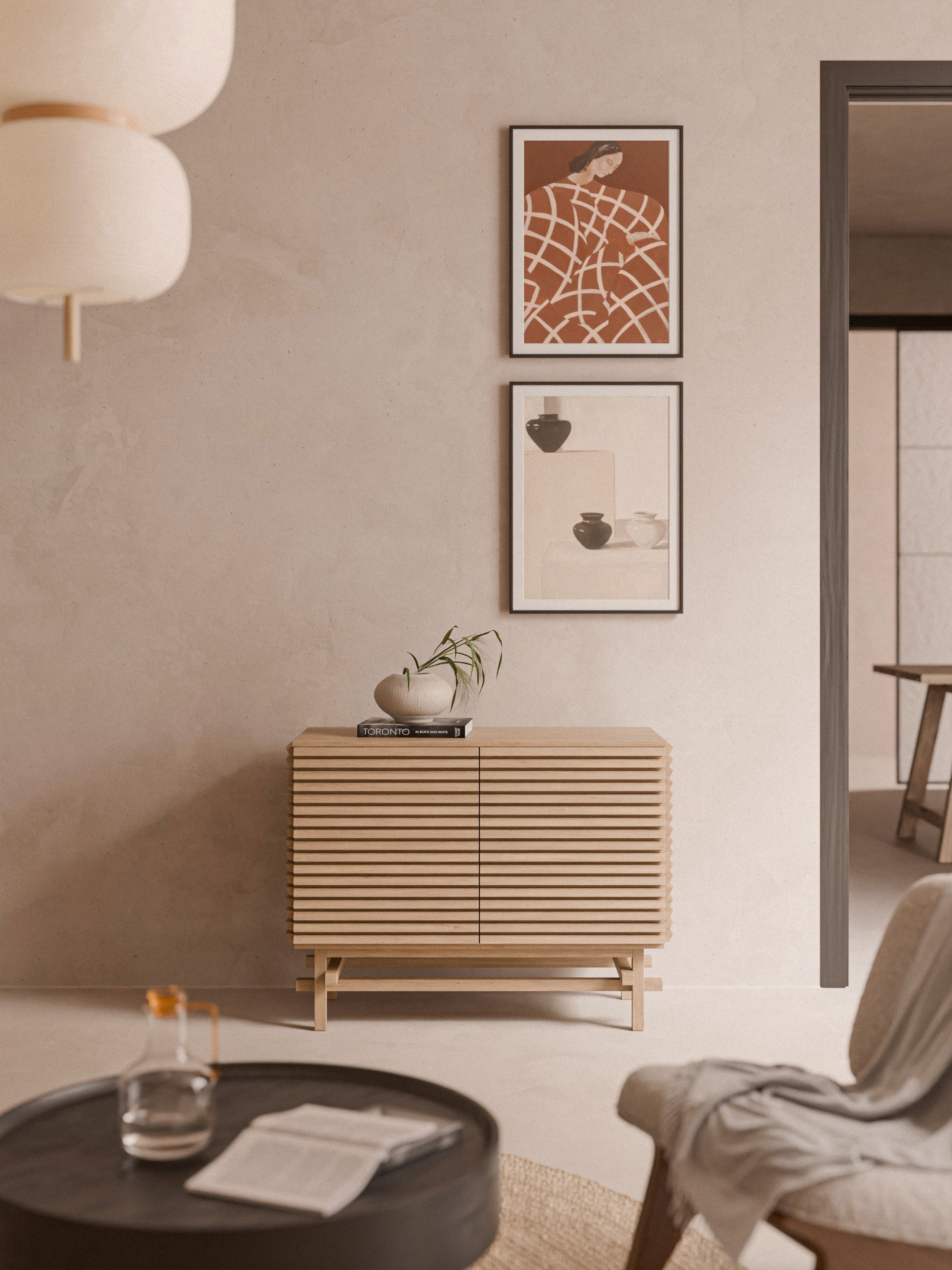 Pierce Oak Wood Dresser