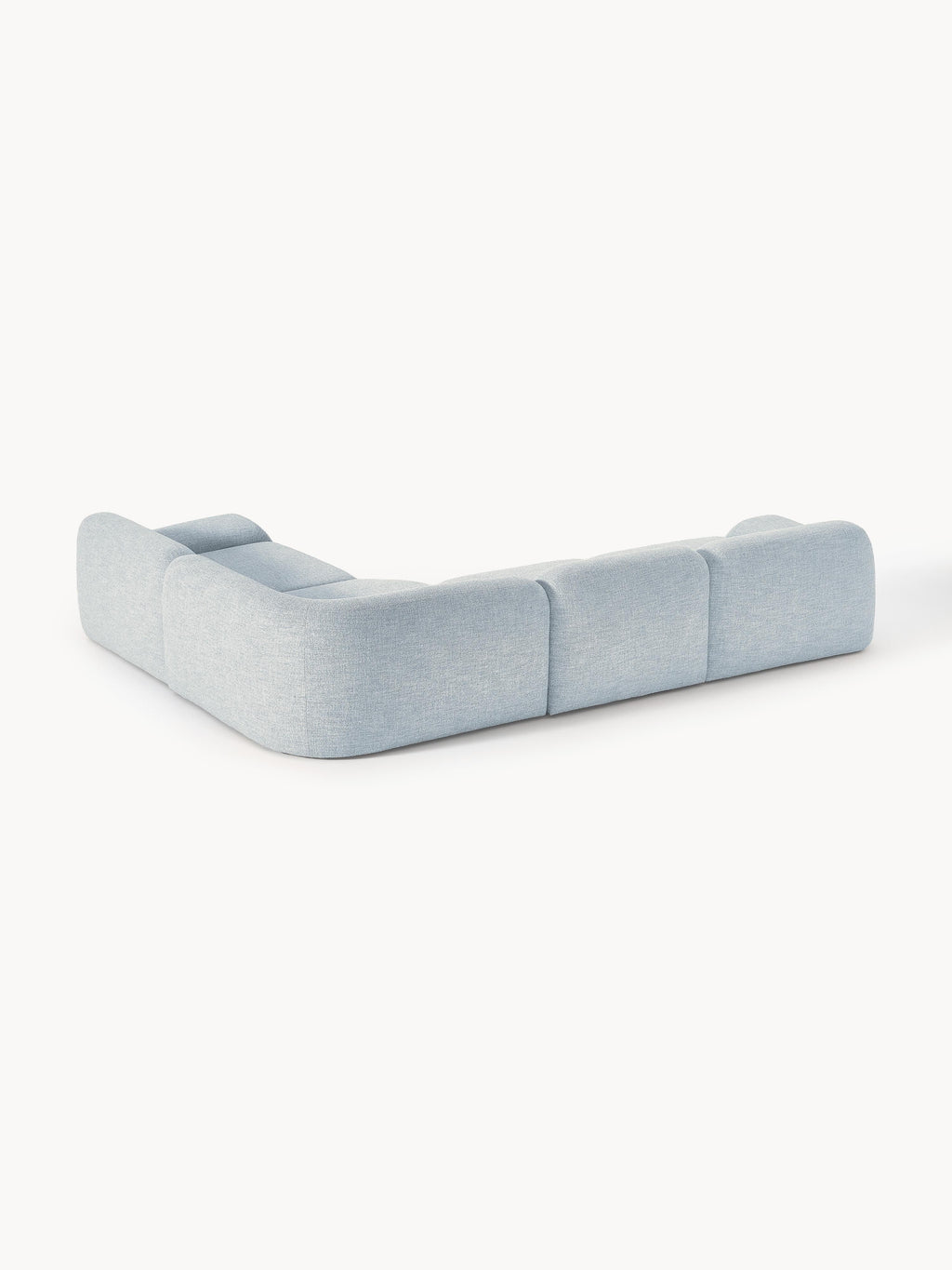 Wolke Modular Bouclé Corner Sofa (4-seater)