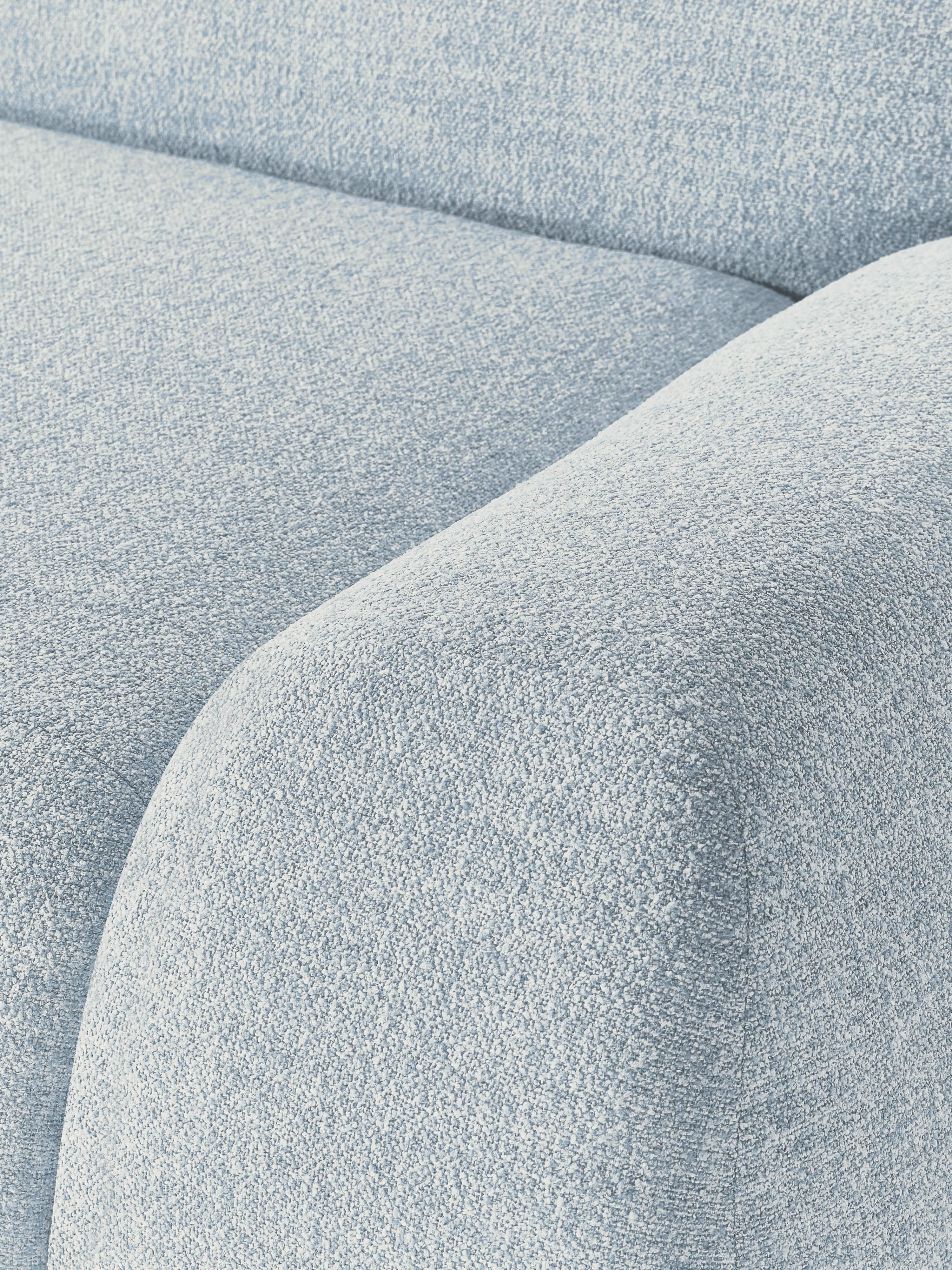 Wolke Modular Bouclé Corner Sofa (4-seater)