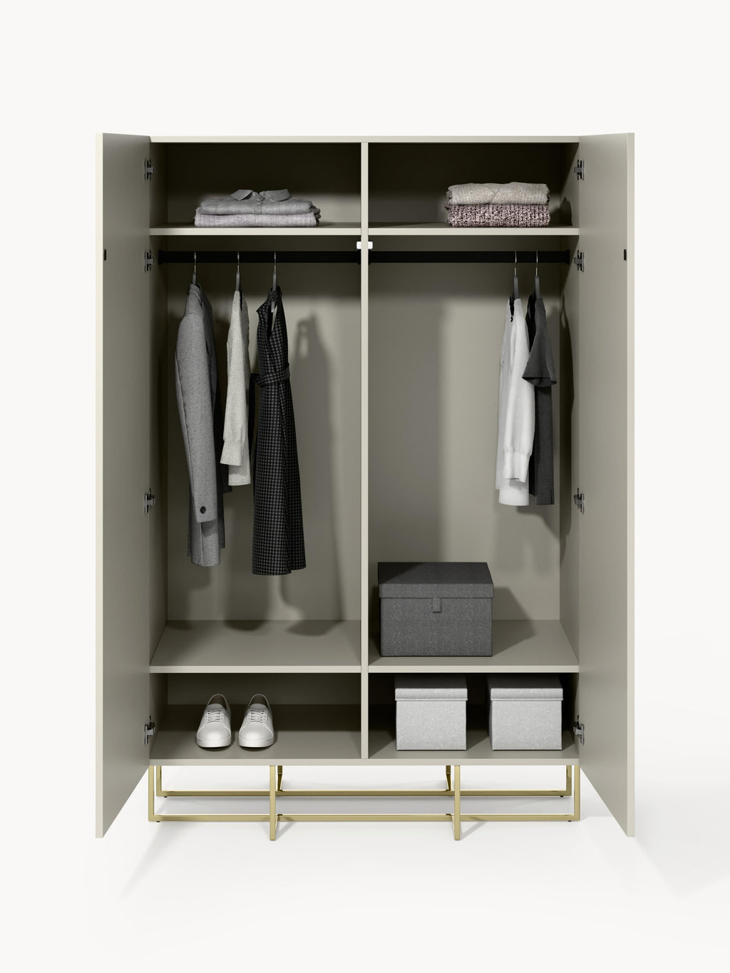 Joe Small Wooden Wardrobe