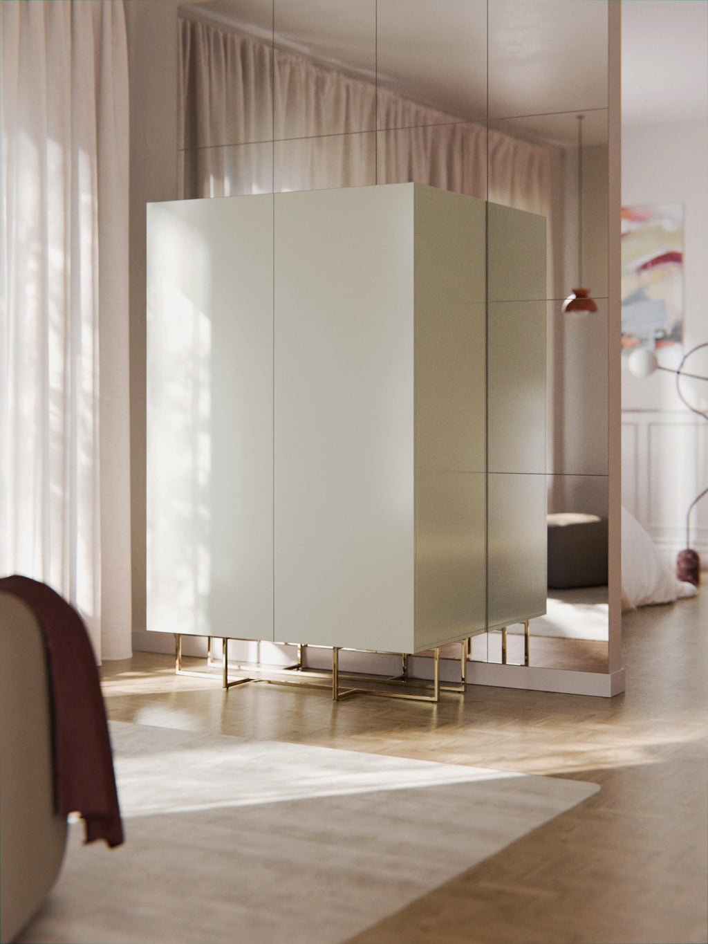 Joe Small Wooden Wardrobe