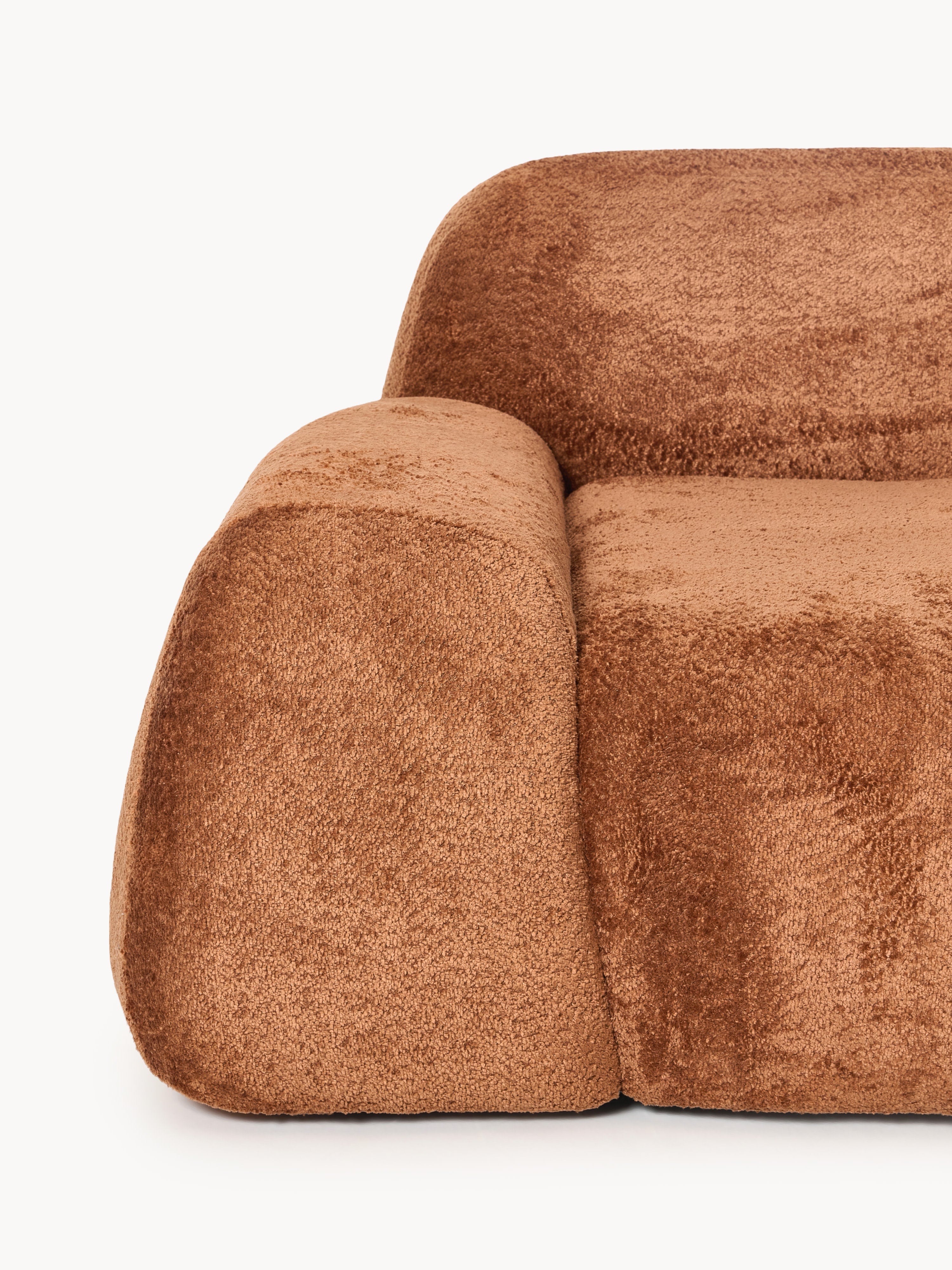 Wolke Teddy Bouclé Corner Module